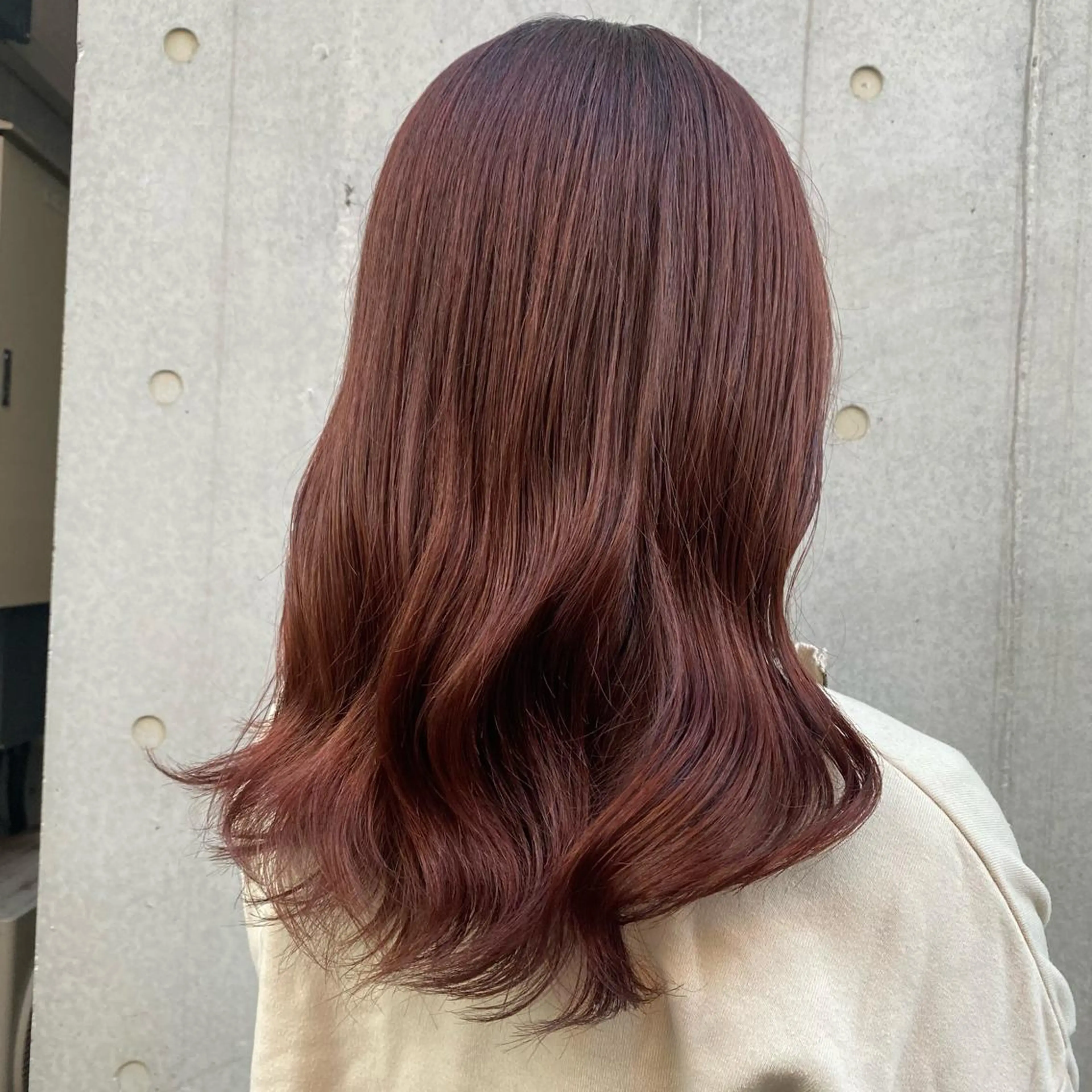 ミディアム カラー 🪭risa 暖色/レイヤー🪭のヘアスタイル