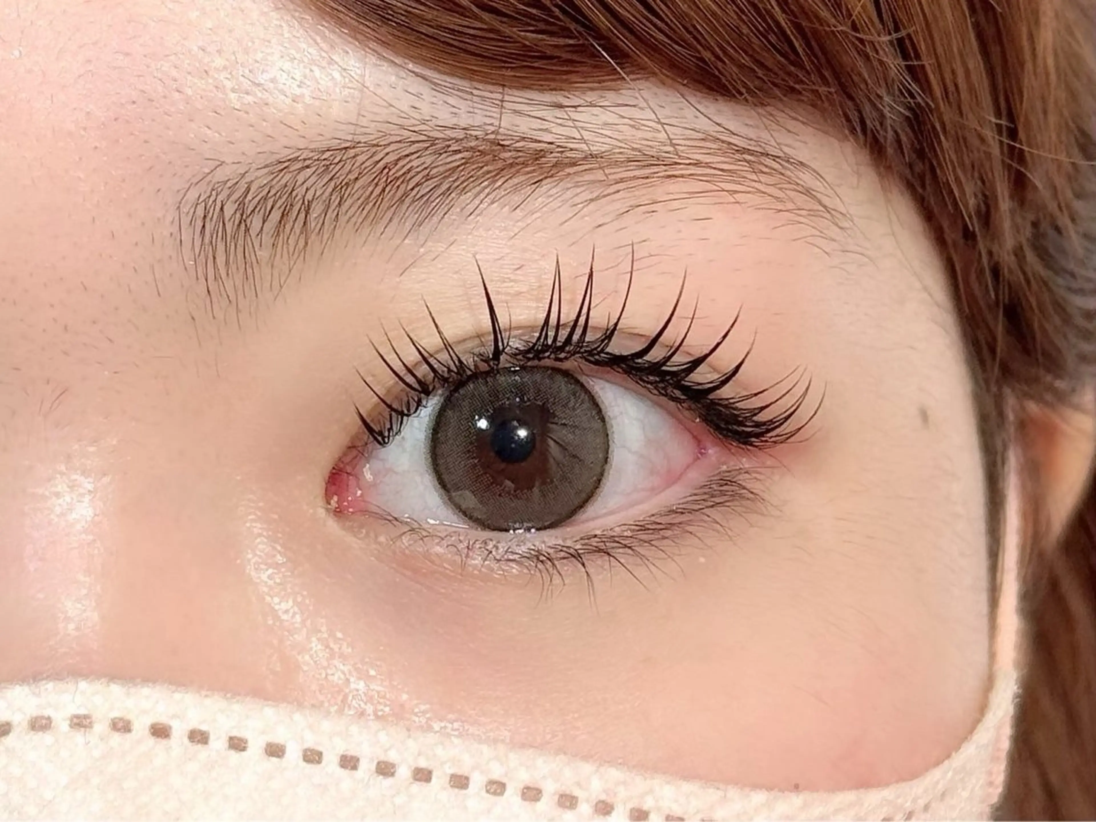 マツエク・マツパ フラットラッシュ ナチュラル マツエク Re＋ misakiの眉毛・アイブロウイメージ