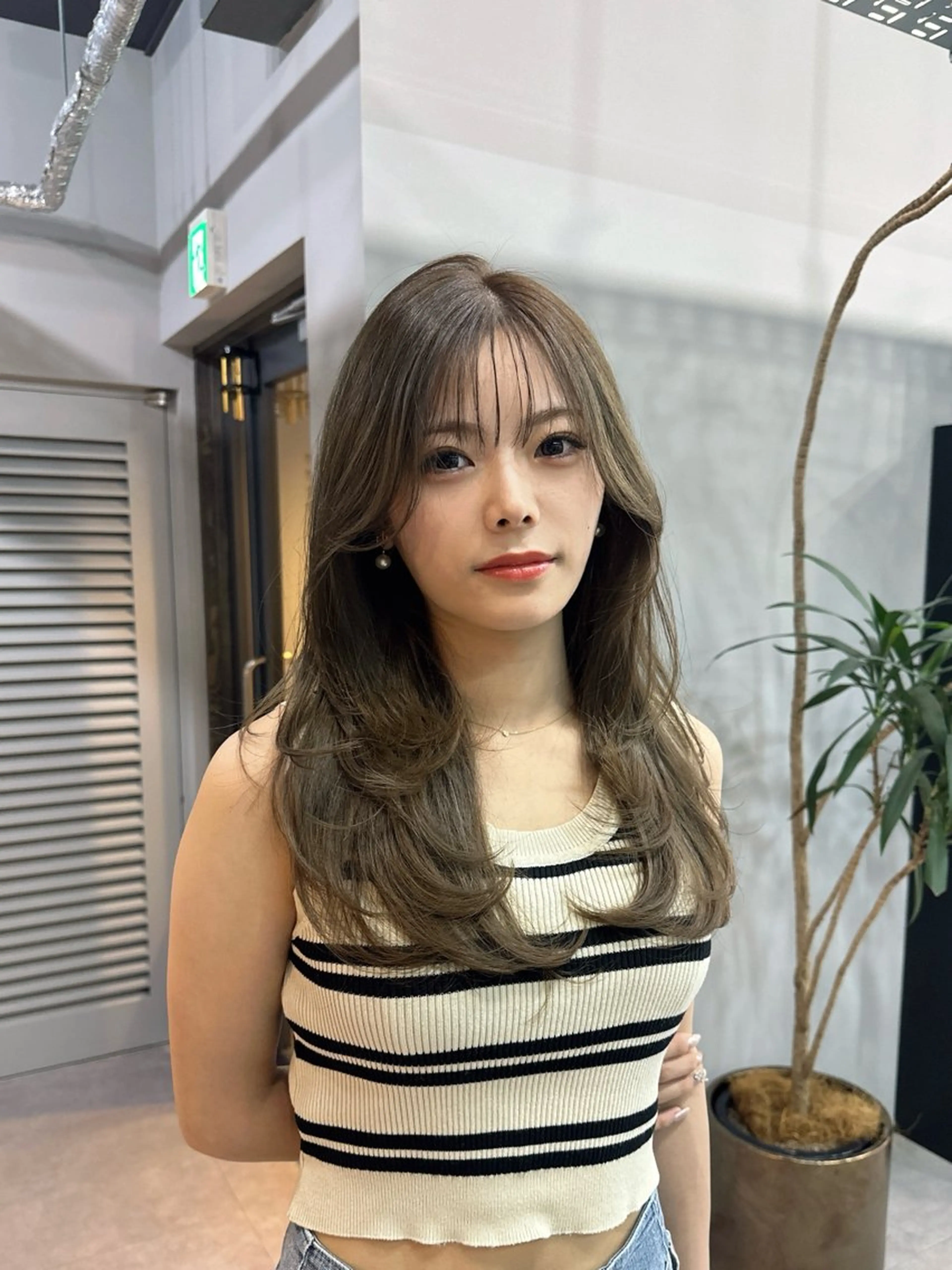 ロング カット ヘアカラー Ruika/海外ヘア /レイヤーカットのヘアスタイル