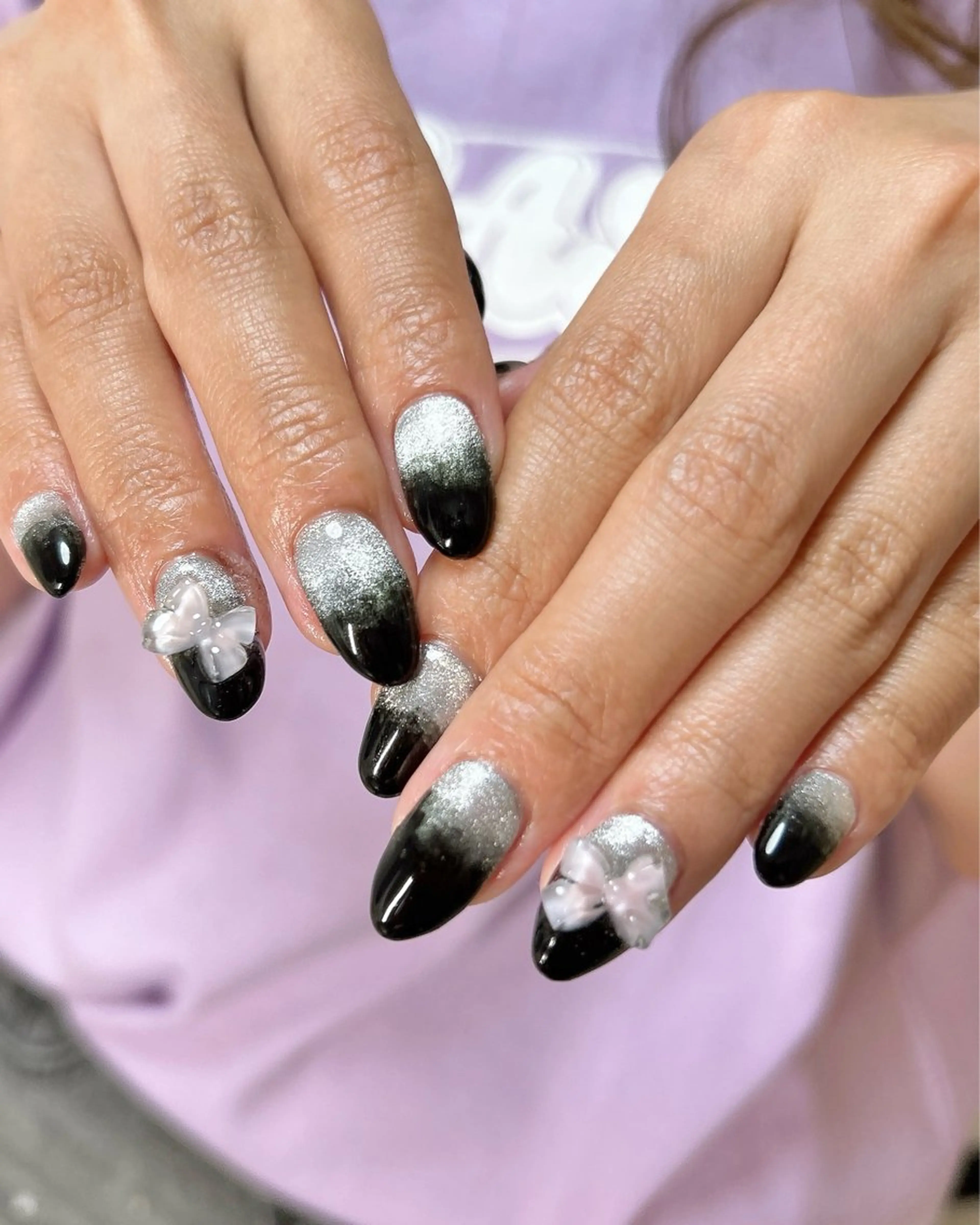 ネイル グラデーション マグネットネイル その他(ネイル) ten nail salon　かえでのネイルデザイン