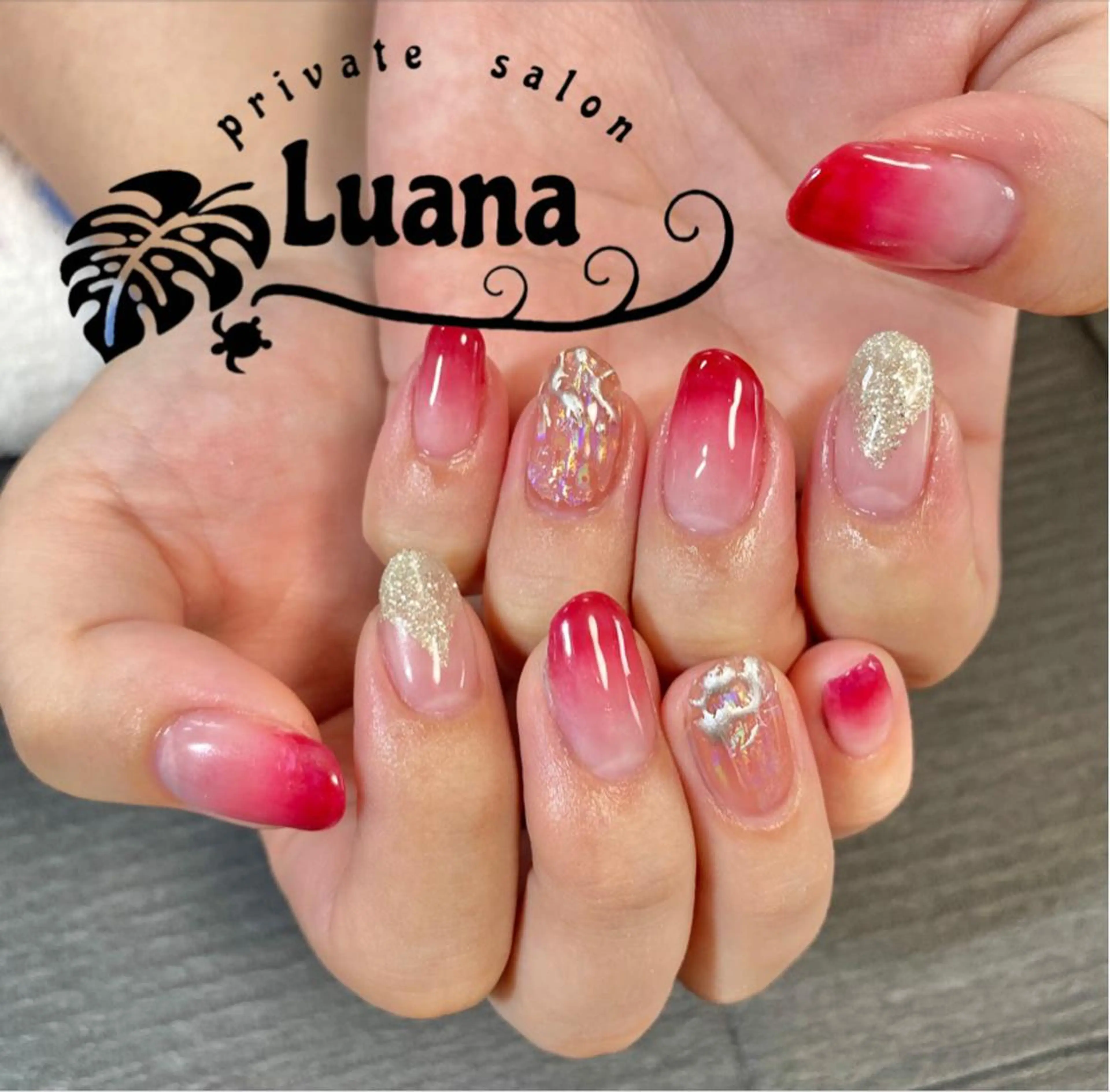 ネイル 自宅ネイルサロン ルアナのネイルデザイン