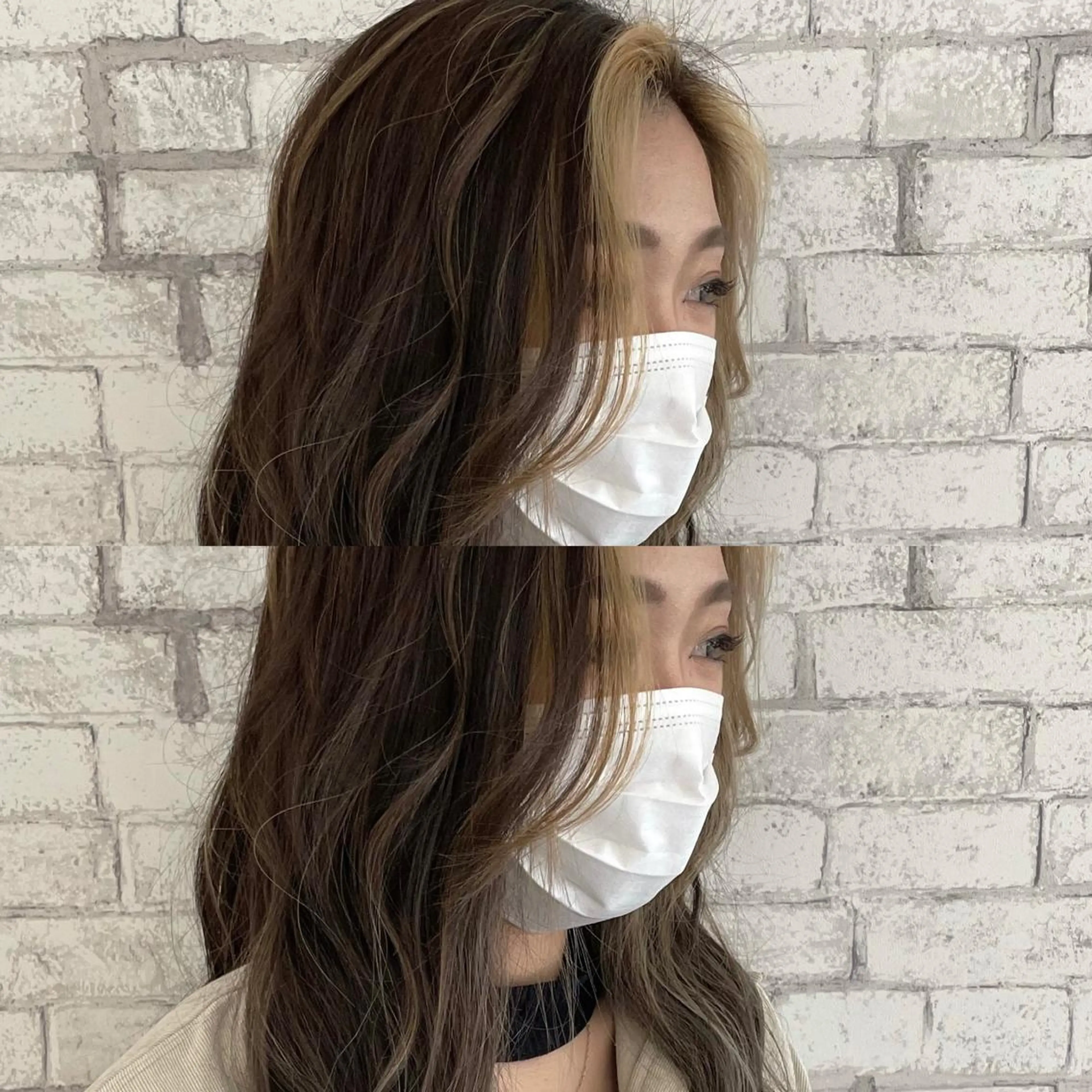 ロング カラー ヘアカラー トリートメント 低ダメージ特化🌱 佐野優斗のヘアスタイル