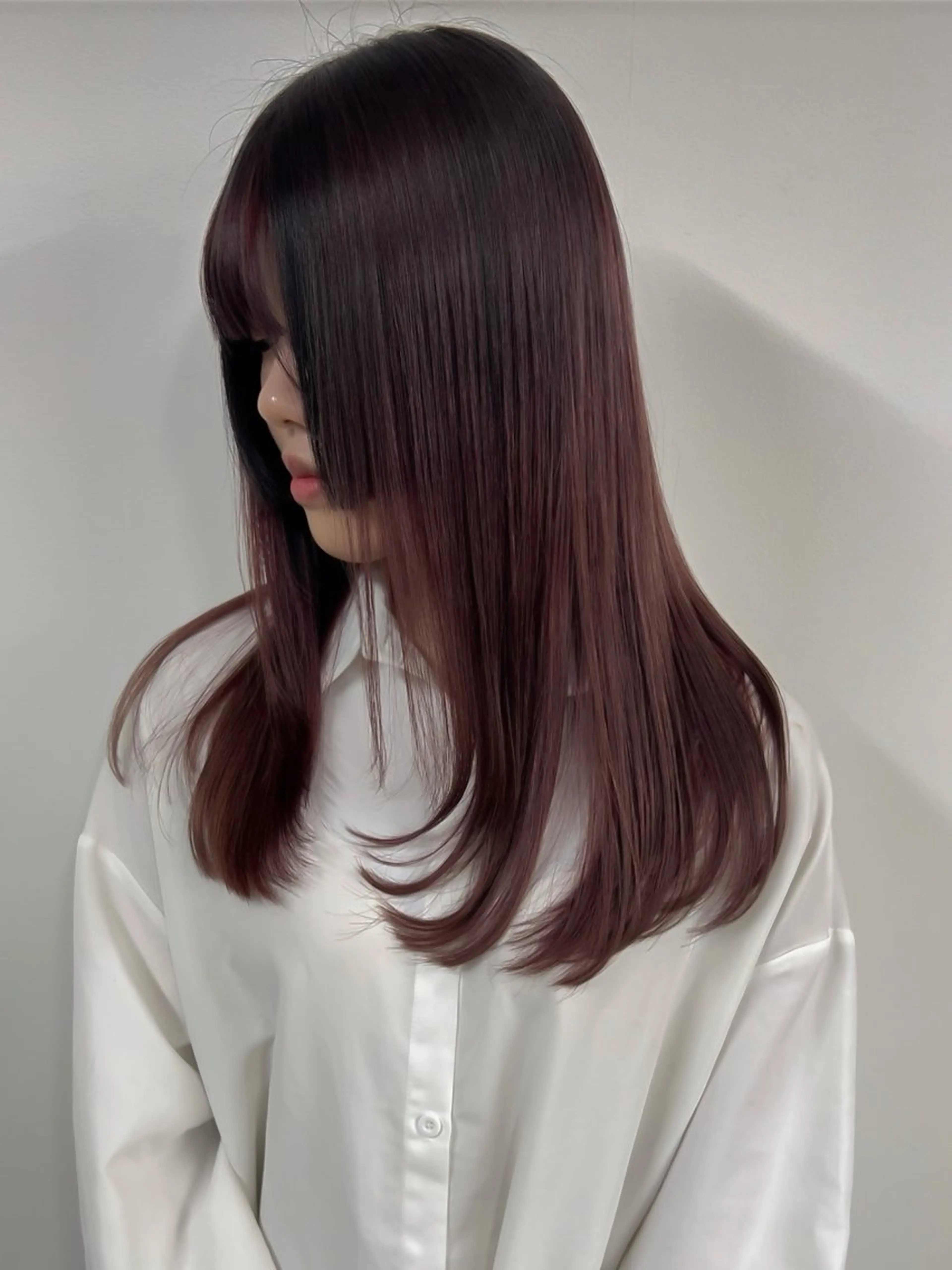 ロング ヘアカラー トリートメント 🥇近藤 恭輔🥇 Recharme新保のヘアスタイル