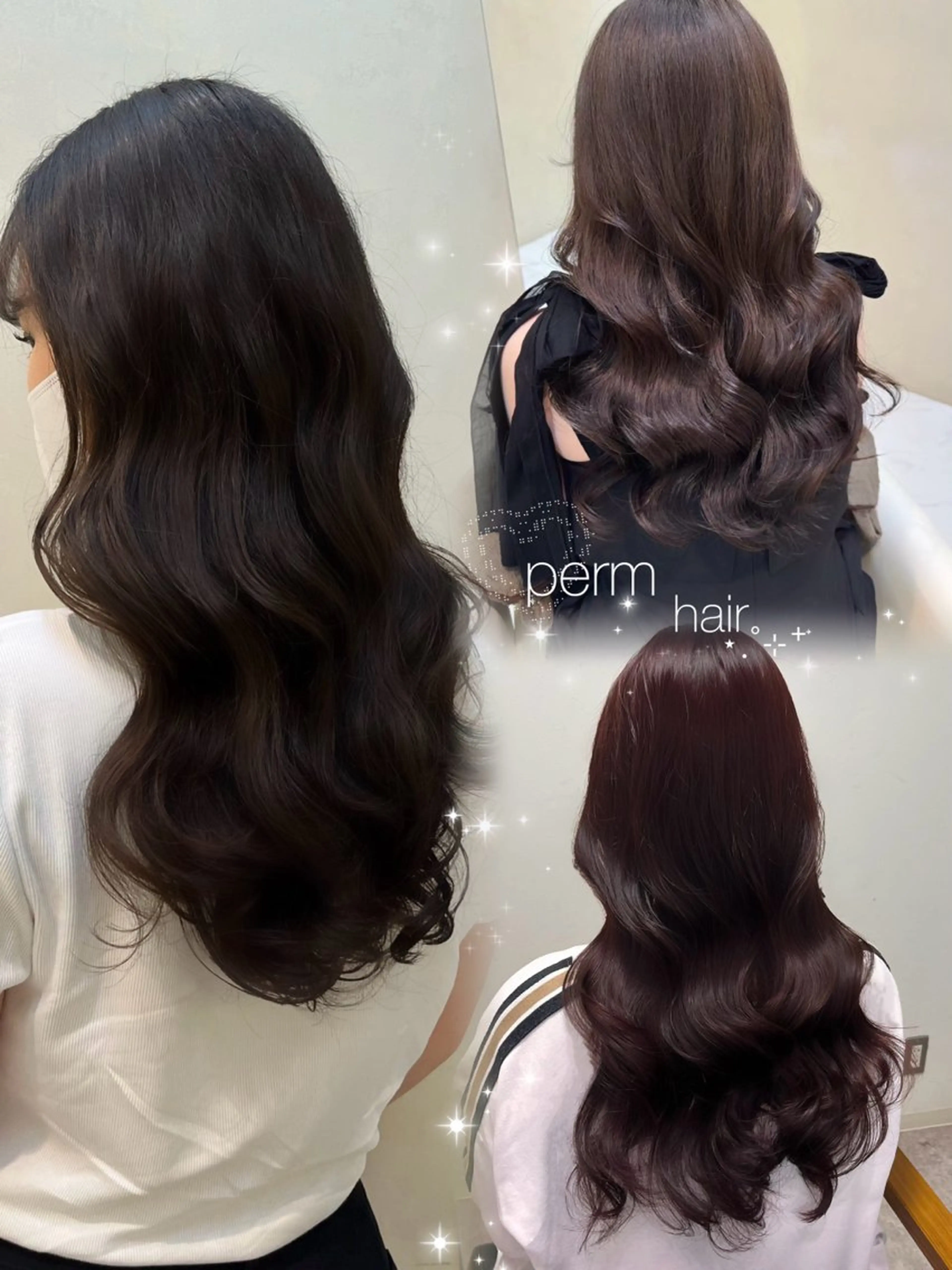 セミロング カラー パーマ ヘアアレンジ 愛されカラー🩷 はるなのヘアスタイル