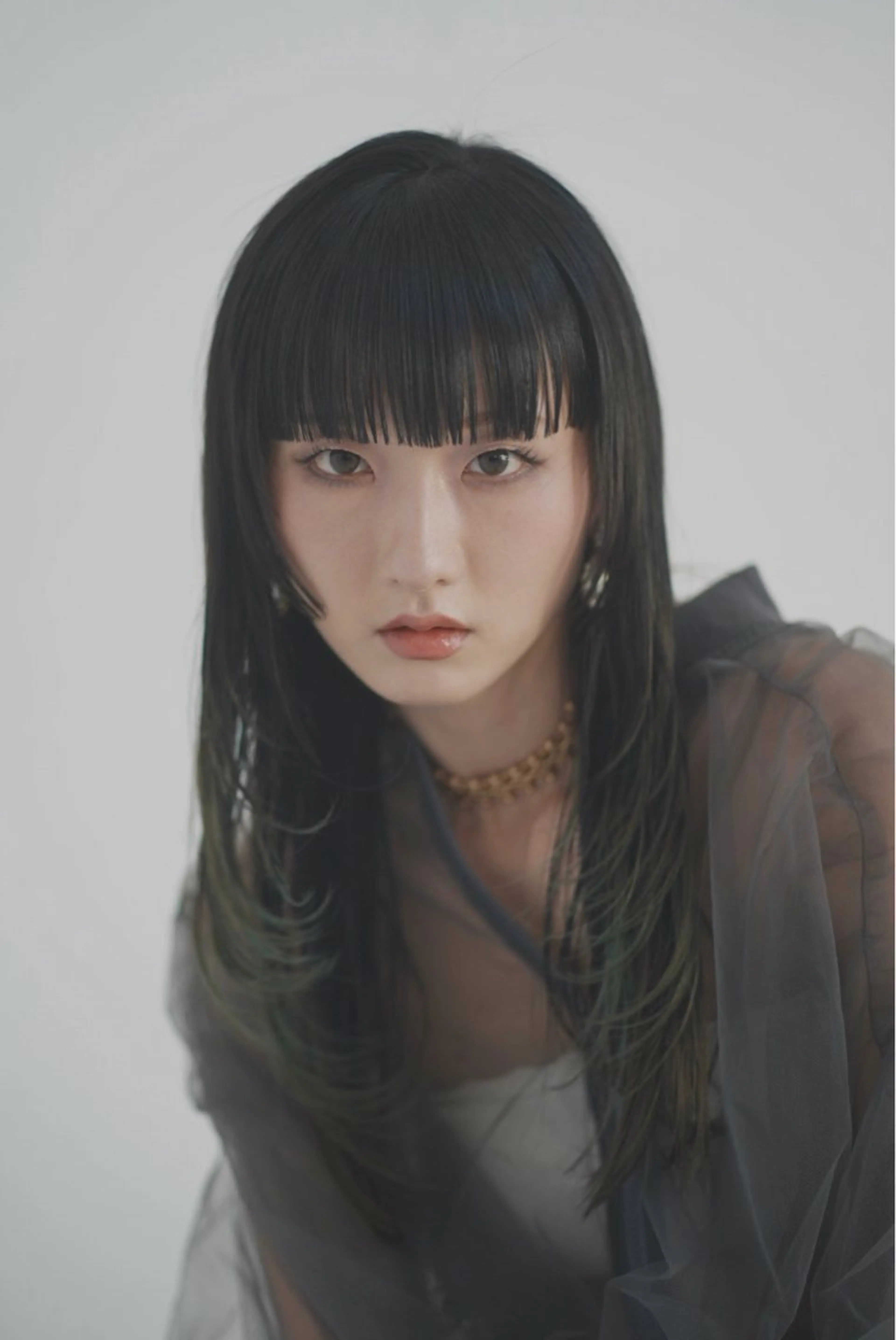 ロング カラー 垢抜け/レイヤー/ ハイトーン/アスナのヘアスタイル