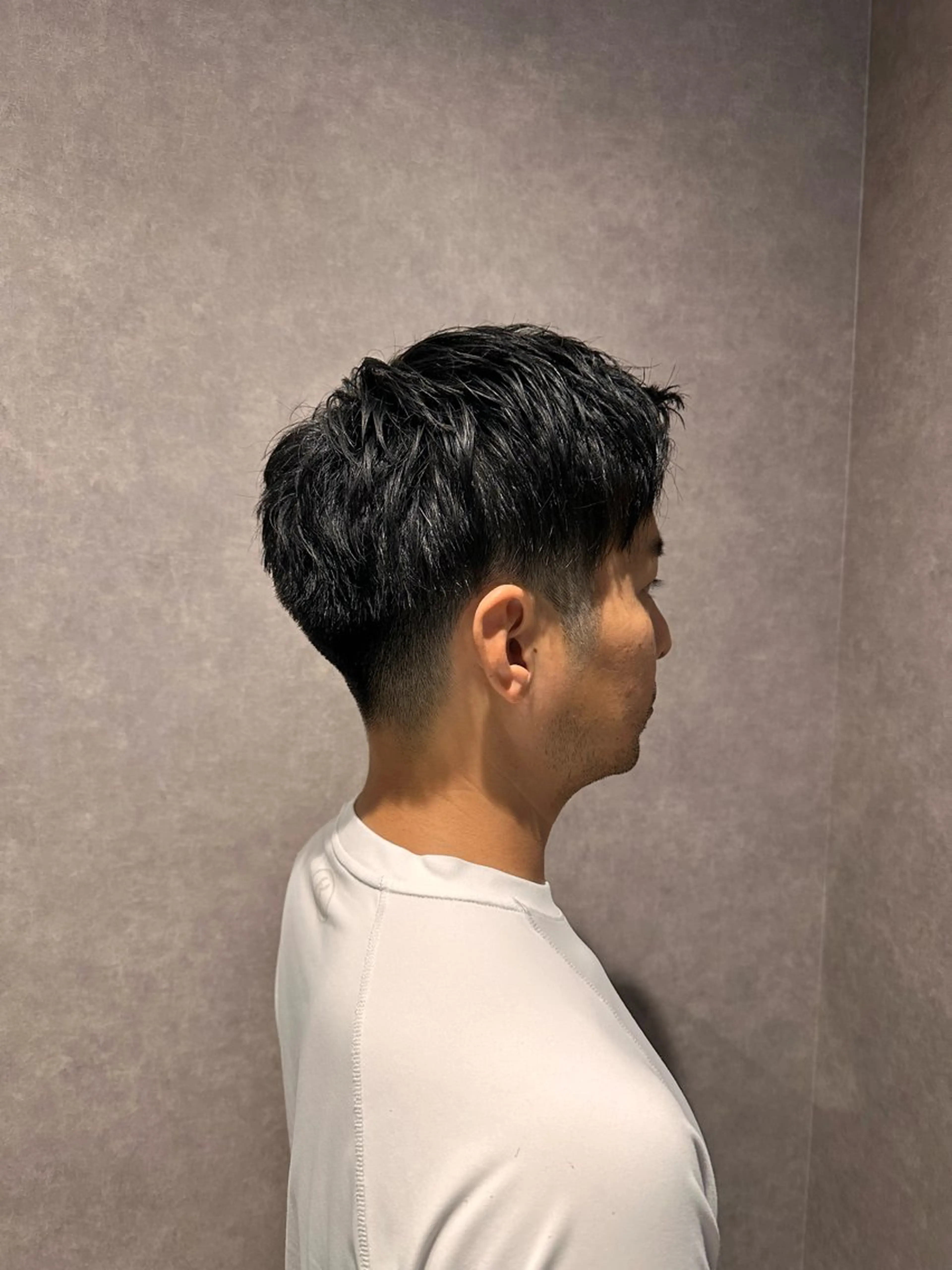 ショート メンズ 田中 瑠星のヘアスタイル