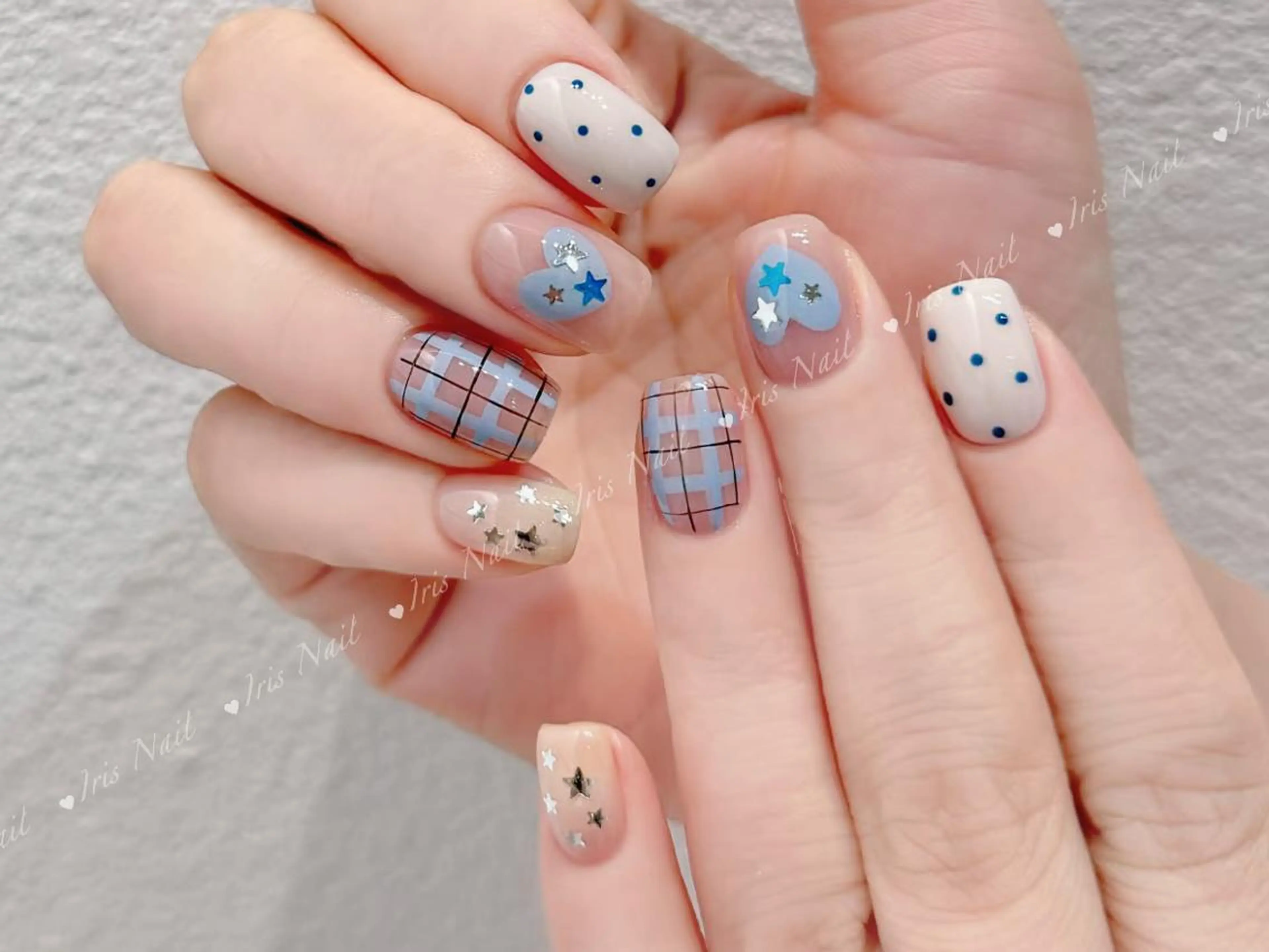 ネイル ハンドネイル ハンドケア IRIS NAIL大塚のネイルデザイン