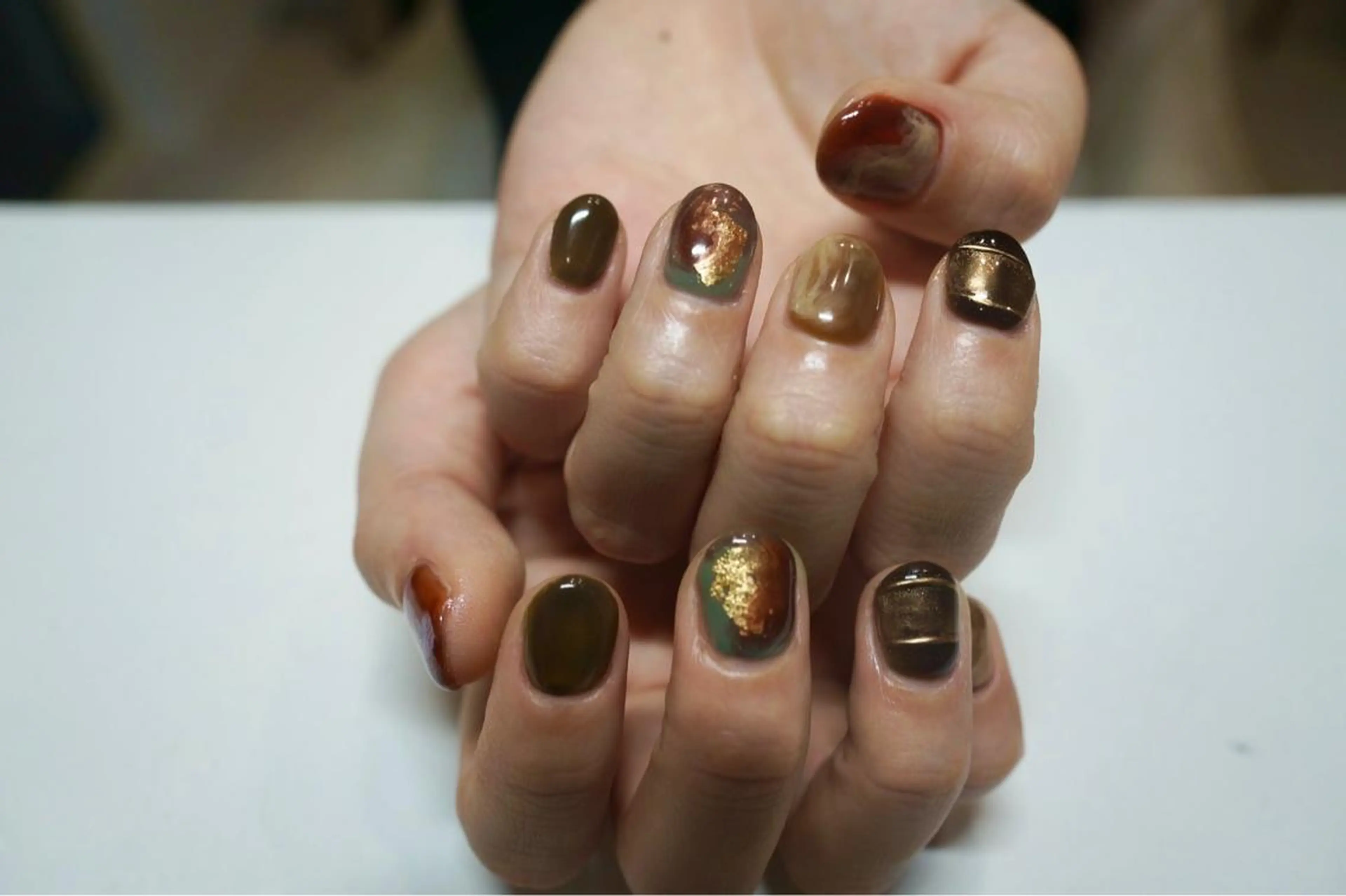 ネイル ニュアンスネイル uinail mariのネイルデザイン