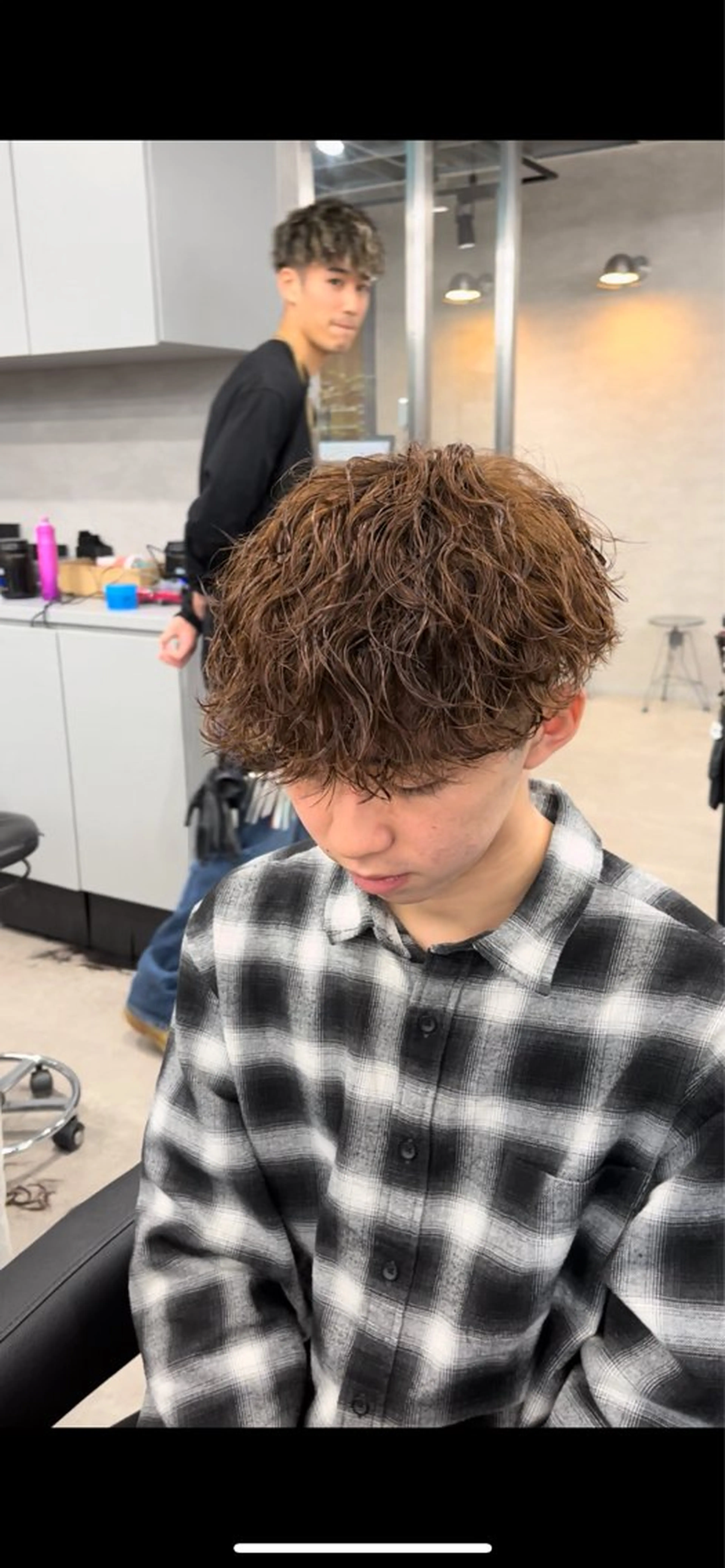 パーマ メンズ メンズパーマ 🔥メンズカット＋ パーマの達人🔥のヘアスタイル