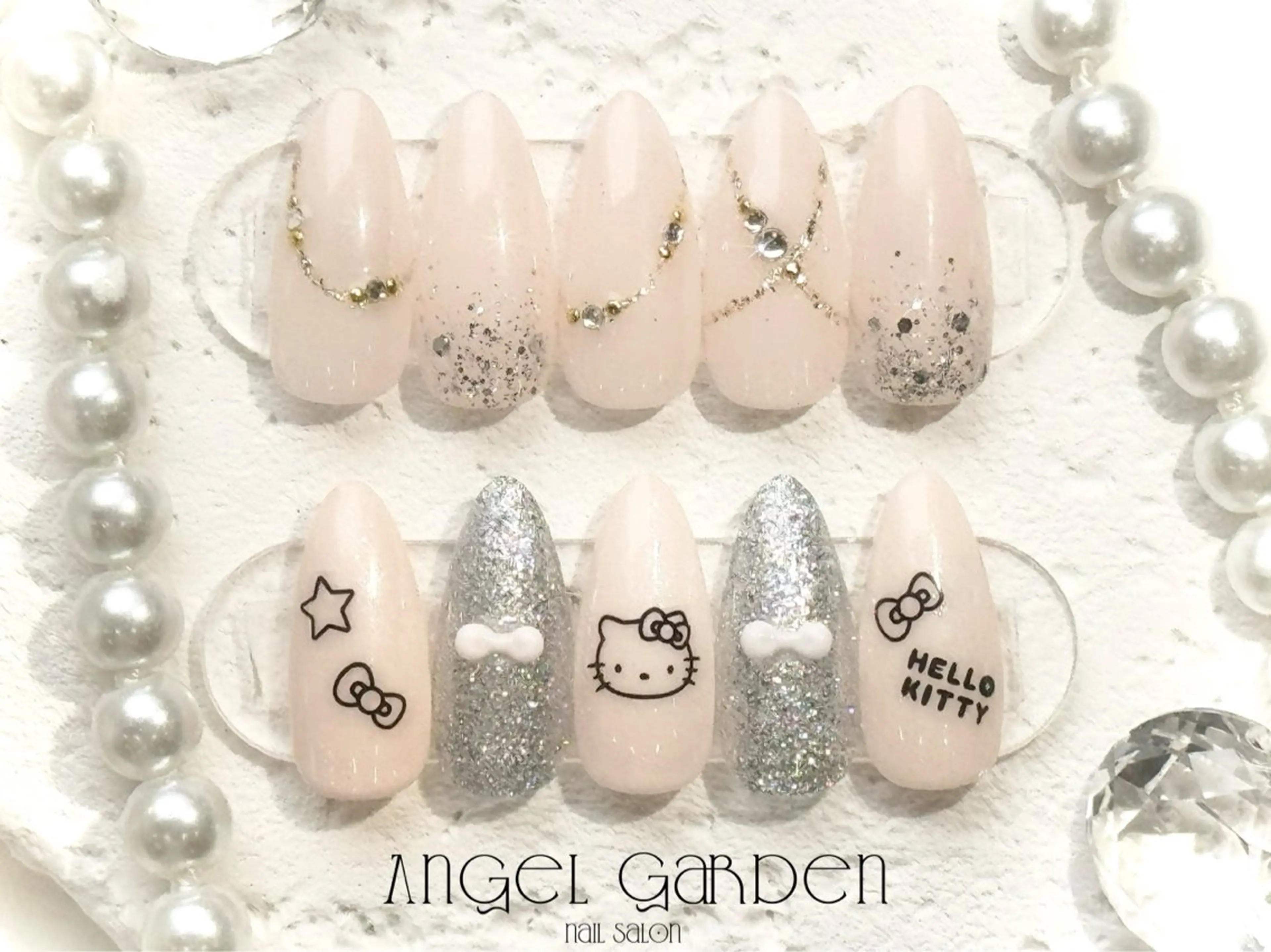 ネイル ハンドネイル Angel Garden 青山のネイルデザイン