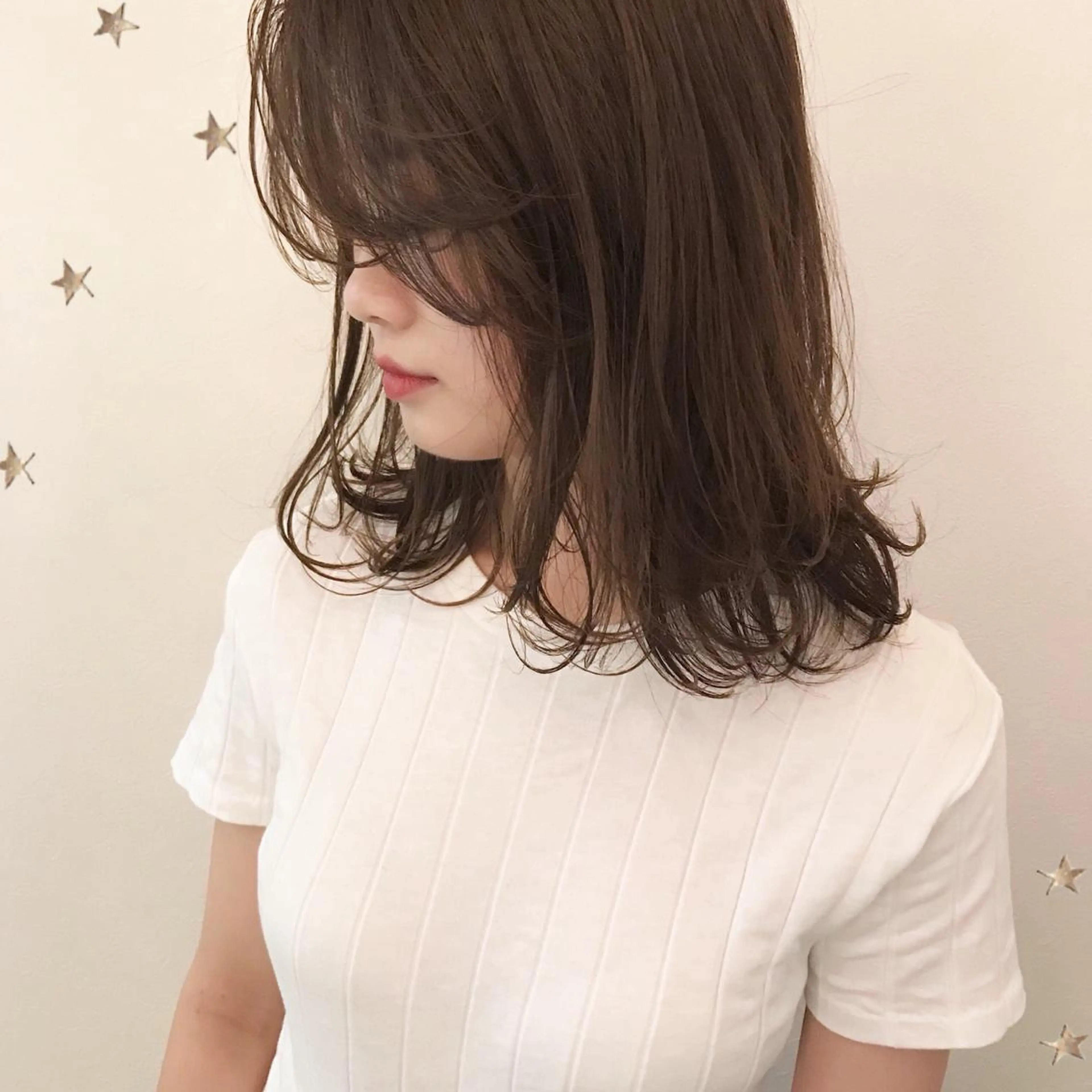ミディアム salon AKIRA所属・市川 千夏のヘアスタイル