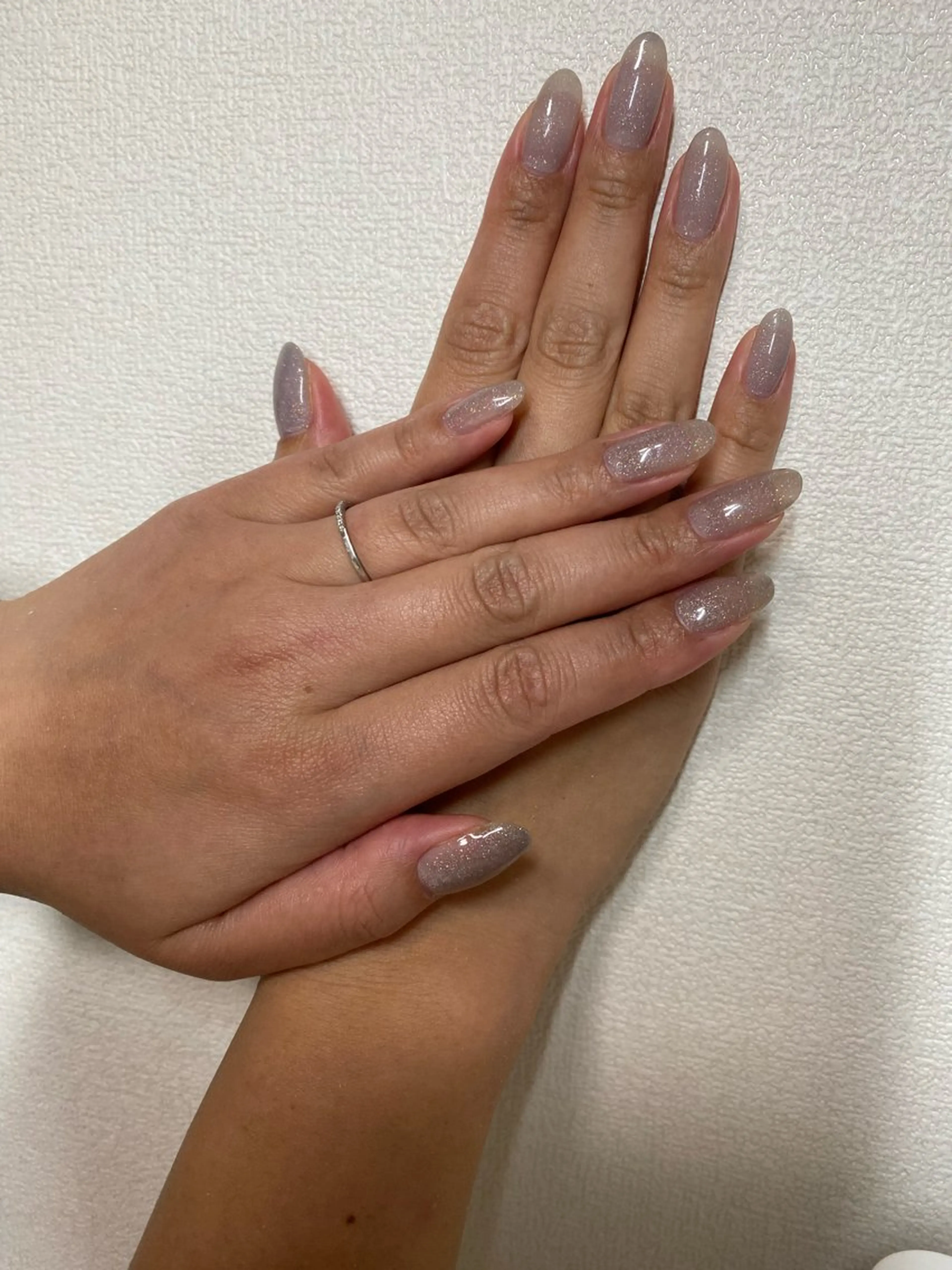 ネイル キラキラネイル ハンドネイル 自宅サロン FeelFreeのネイルデザイン