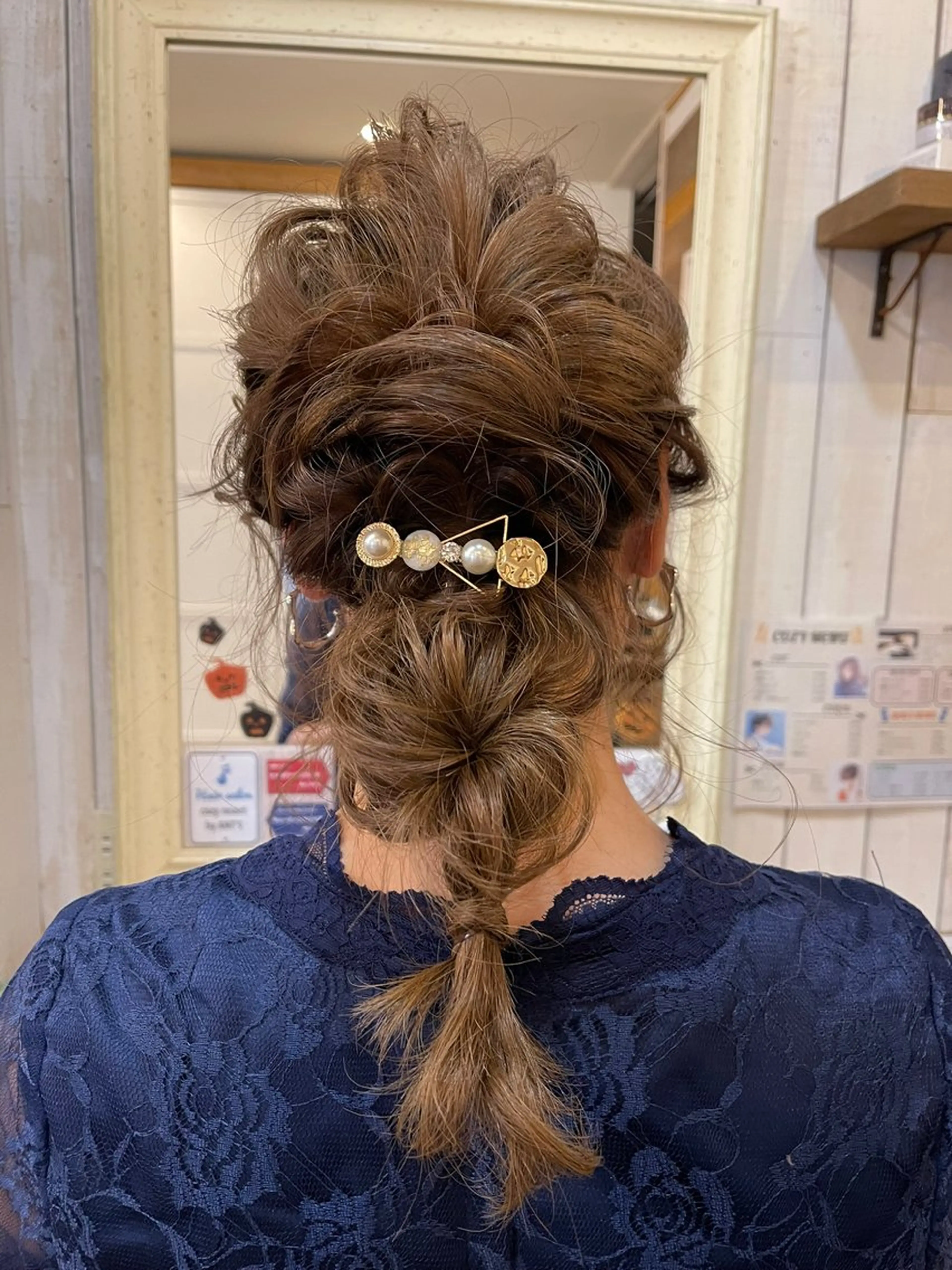 ヘアセットの写真