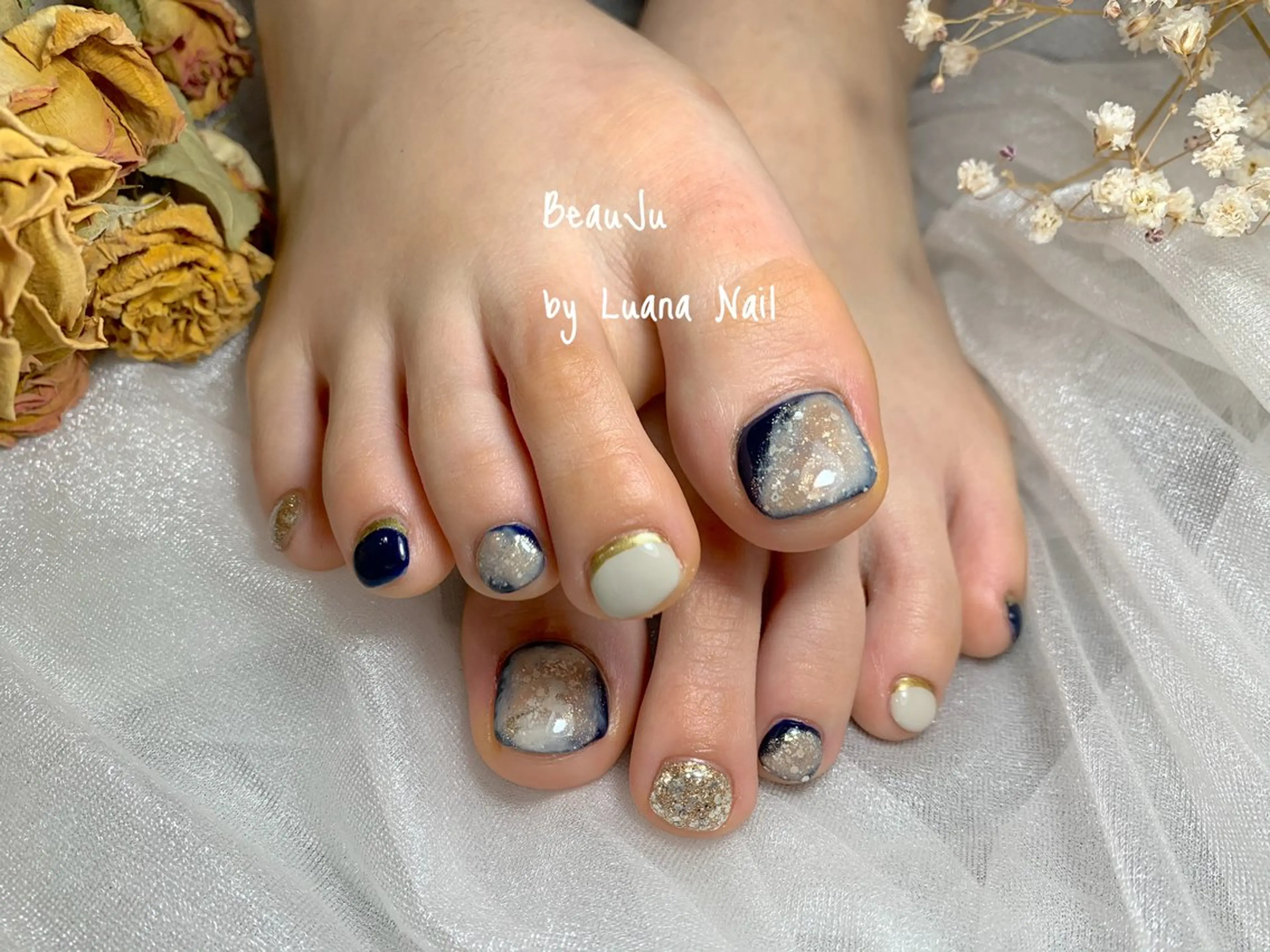ネイル フットネイル BeauJu by Luana Nail所属・BeauJu by Luana Nailのネイルデザイン