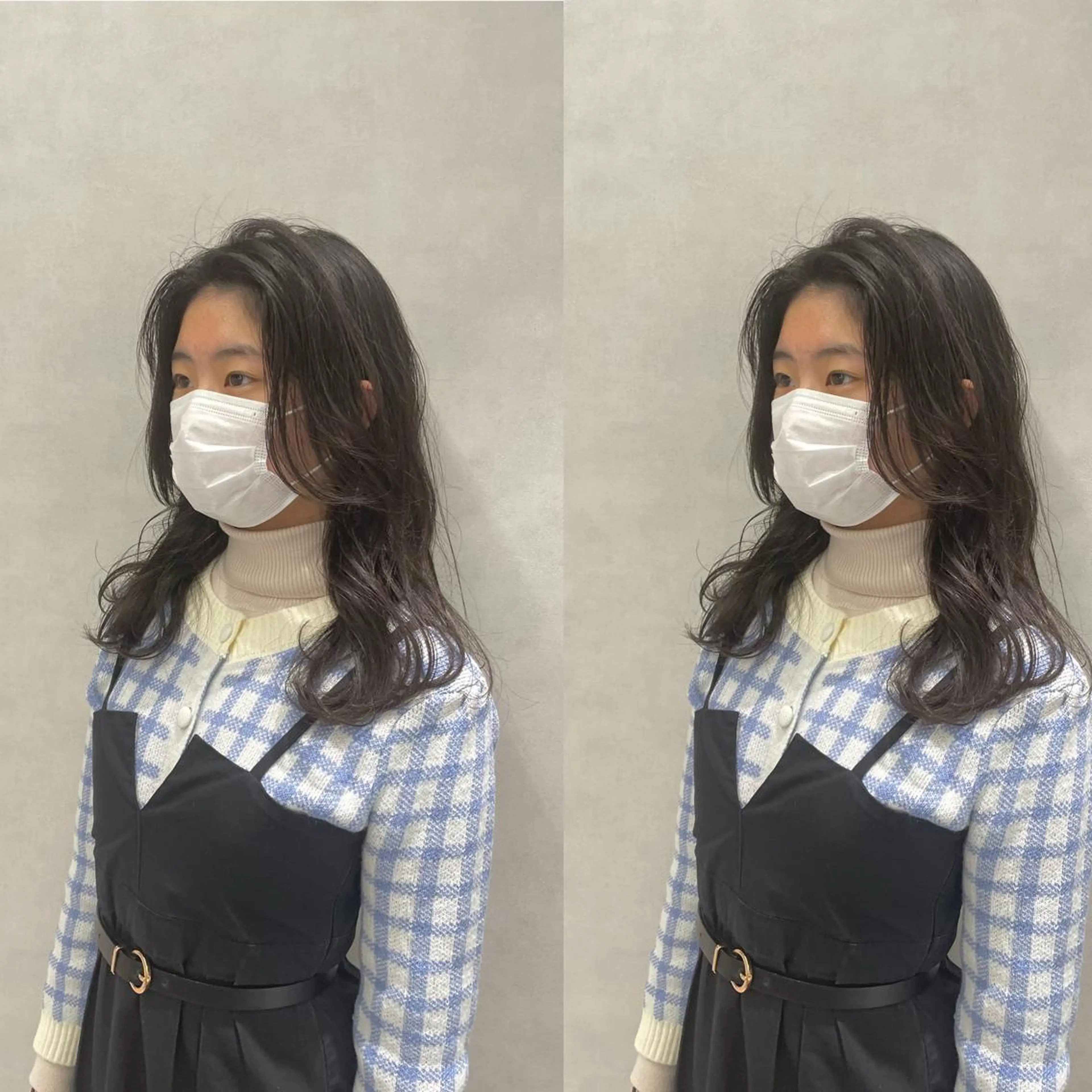 ミディアム 韓国風ヘア レイヤーカット kiitos (キートス)所属・【店長】原田 貢太郎のヘアスタイル