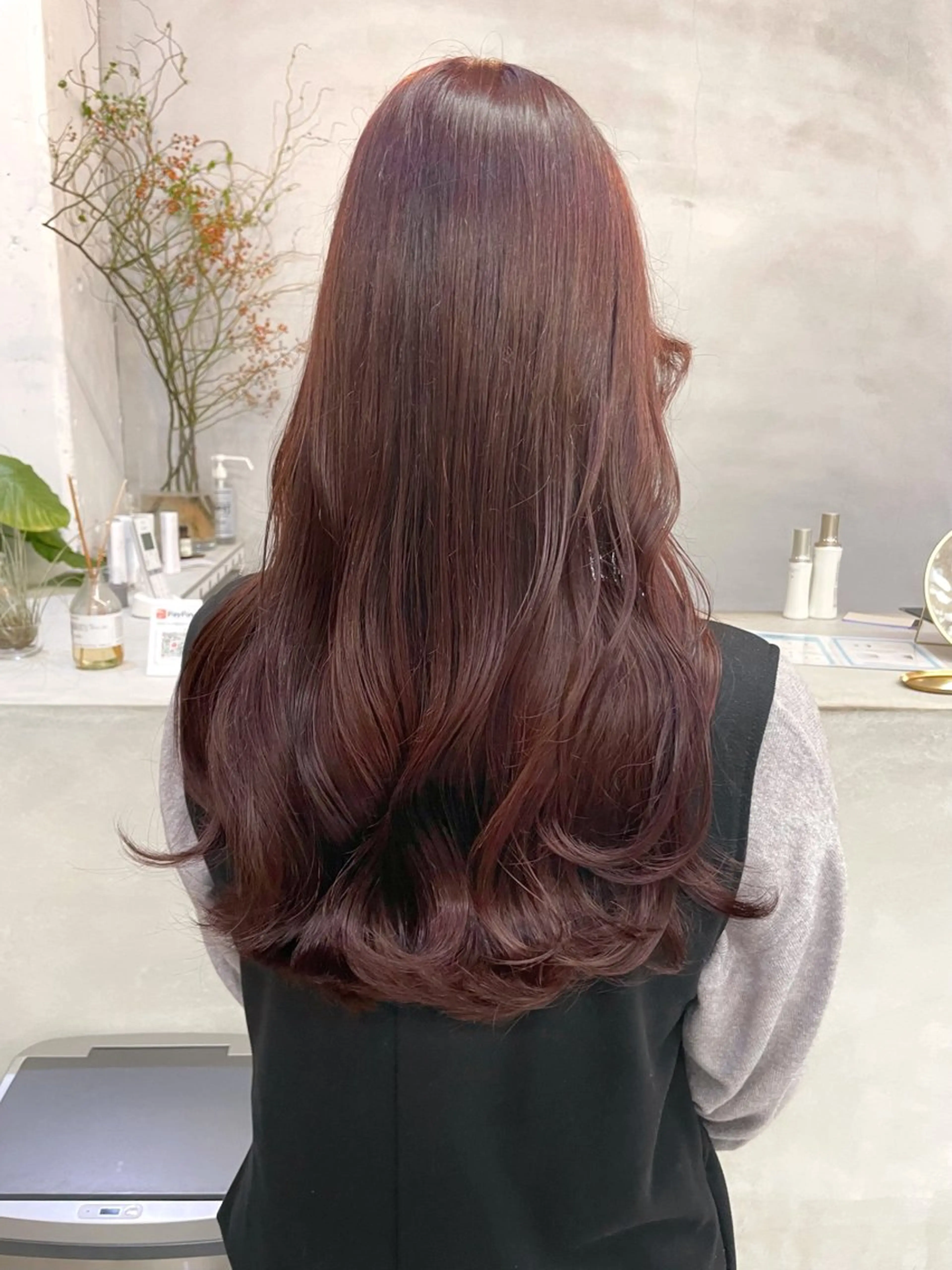 ロング MUKU所属・fuka モデル募集のヘアスタイル