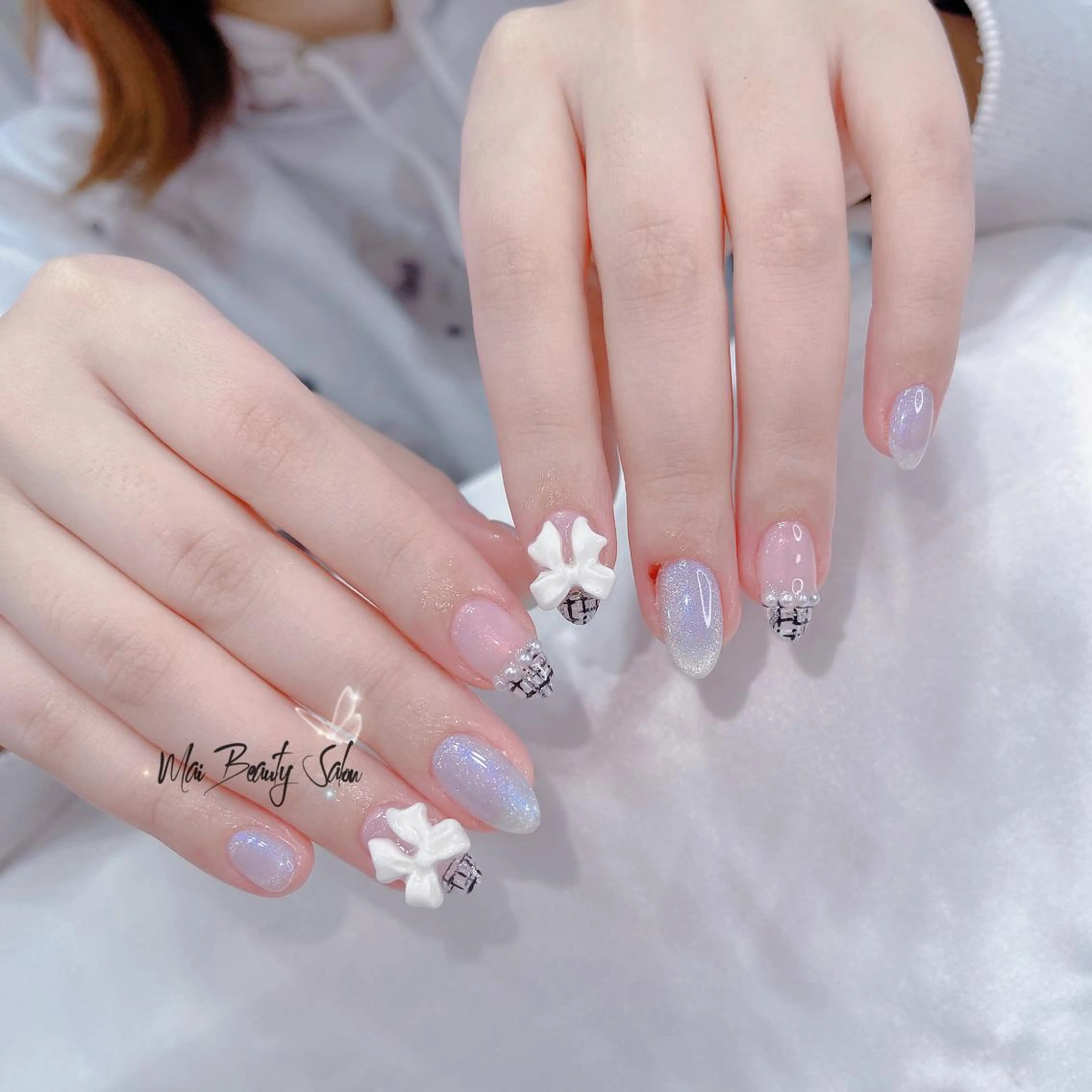 ネイル チークネイル フラッシュネイル フットネイル ジェルネイル マグネットネイル MaiBeauty dodoのネイルデザイン