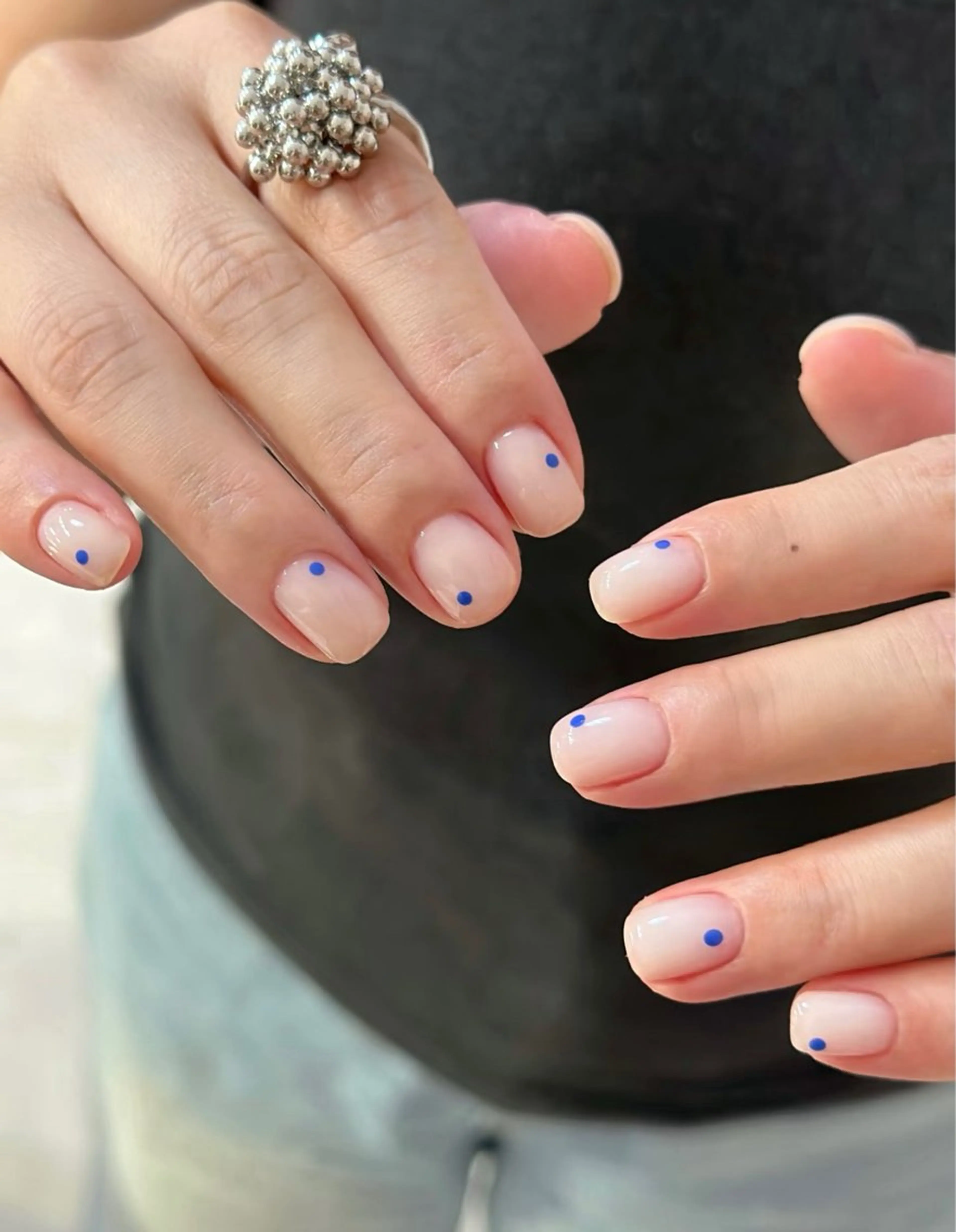 ネイル オーロラネイル 長さ出し フットネイル 韓国ネイル ラメ(グリッター) 👍thumbs up nail👍のネイルデザイン