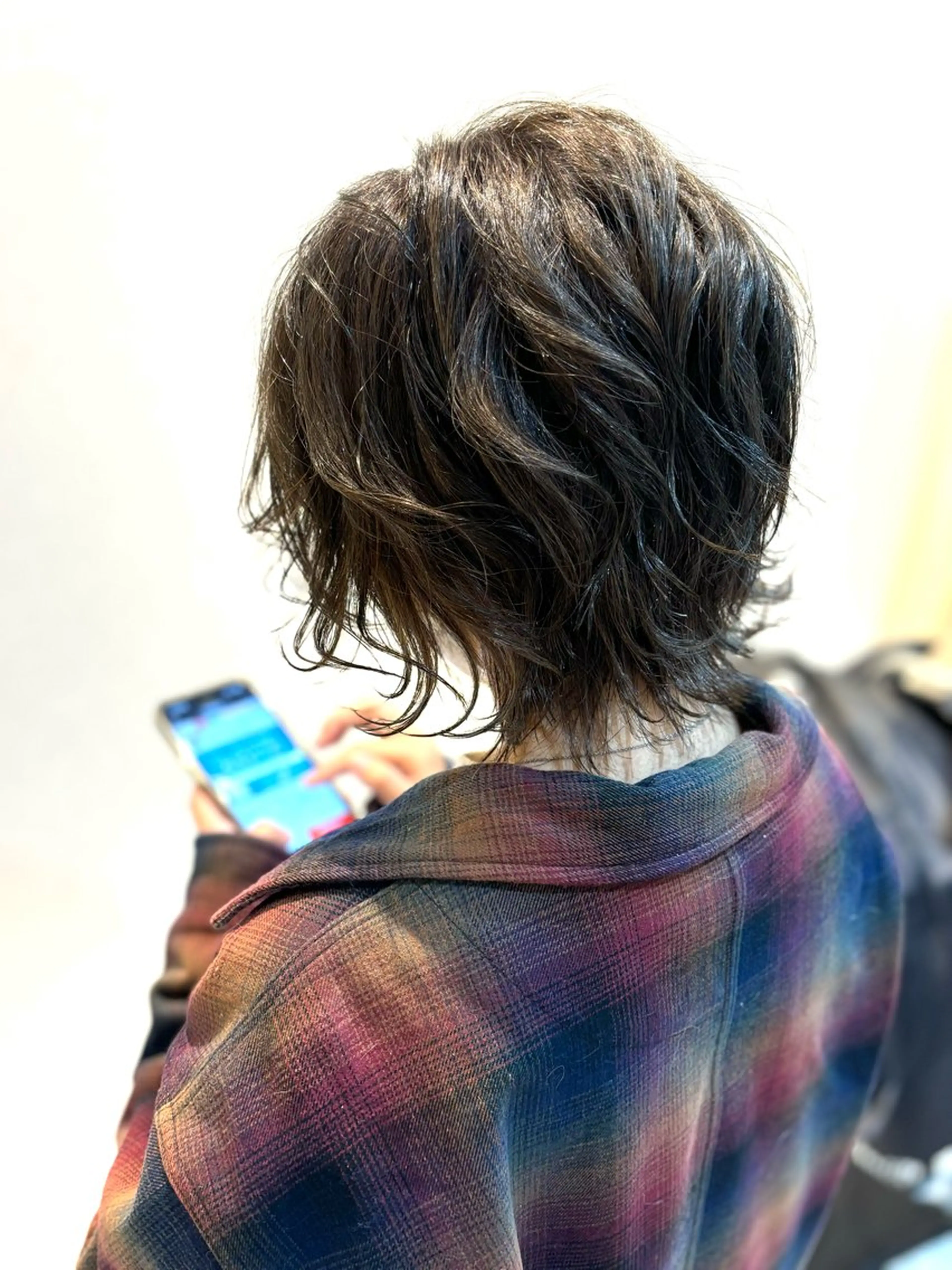 ショート レイヤーカット ウルフカット ウルフレイヤー HARUKI  MINATO Japan広島紙屋町店所属・hmj紙屋町店 脊戸智志のヘアスタイル