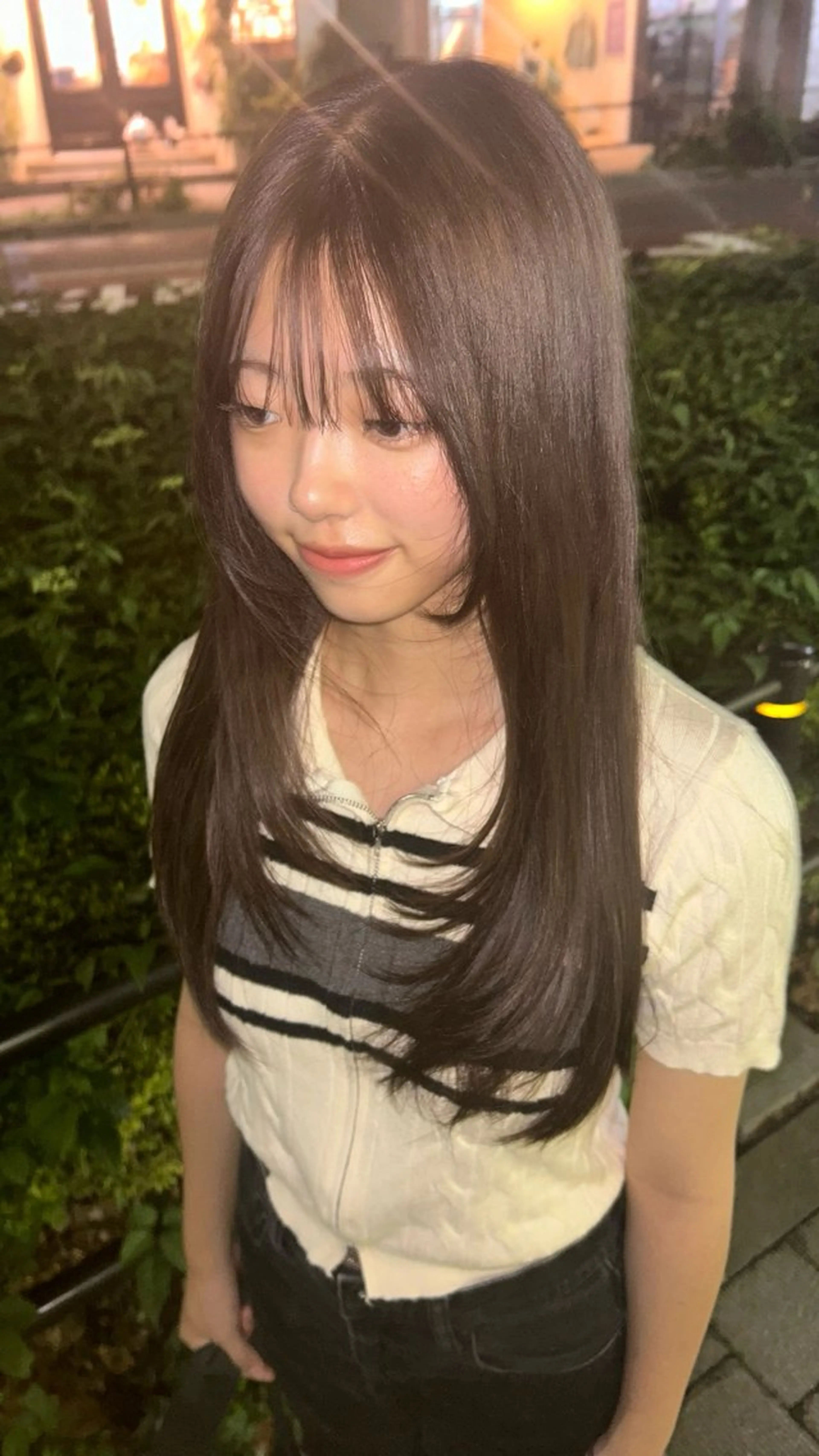 ロング レイヤー／マツエク 💋𝑨𝑵𝑵𝑨のヘアスタイル