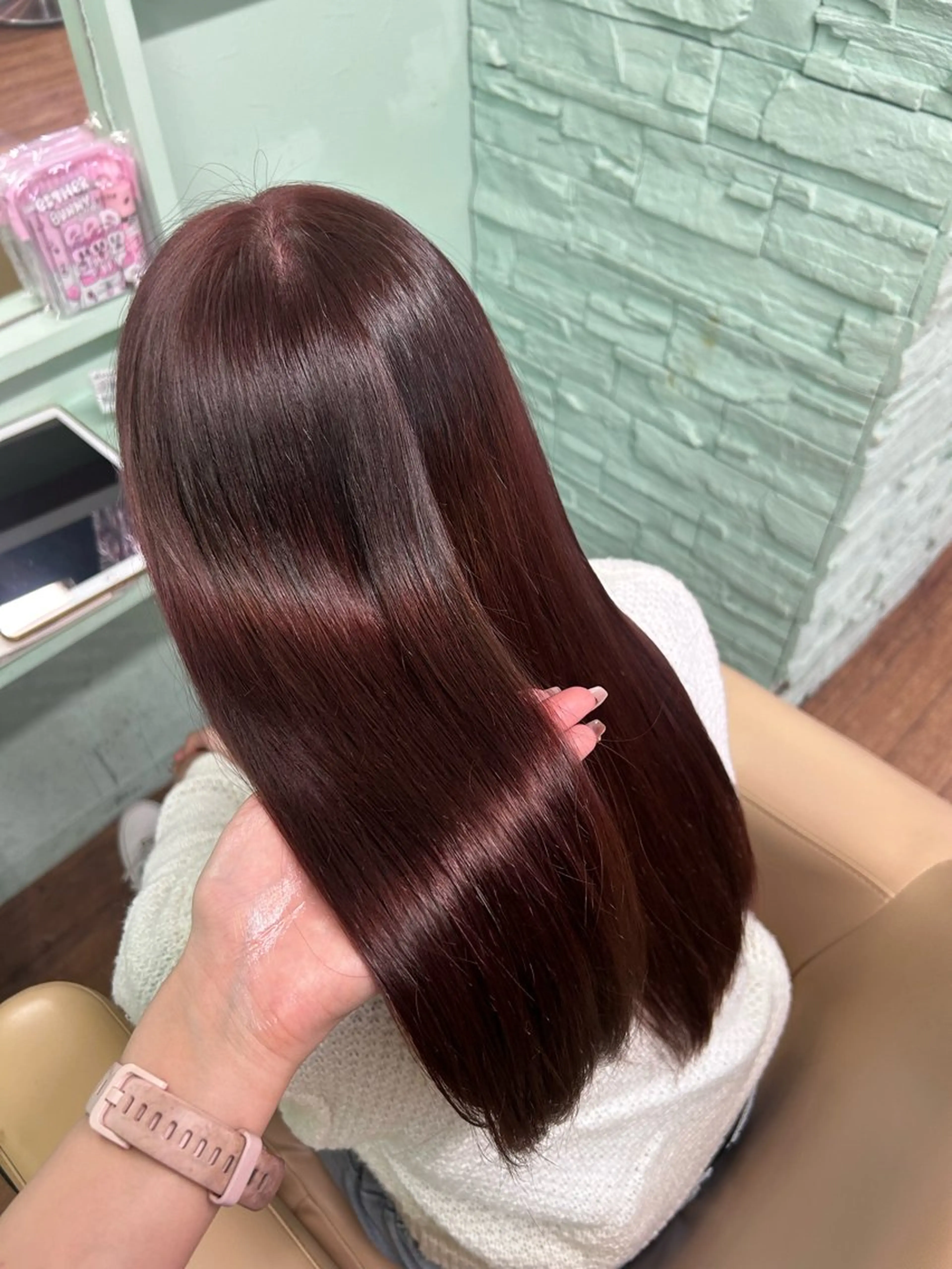 カラー 🤍ふんわりアイドル カラー🎀Rio🪽のヘアスタイル