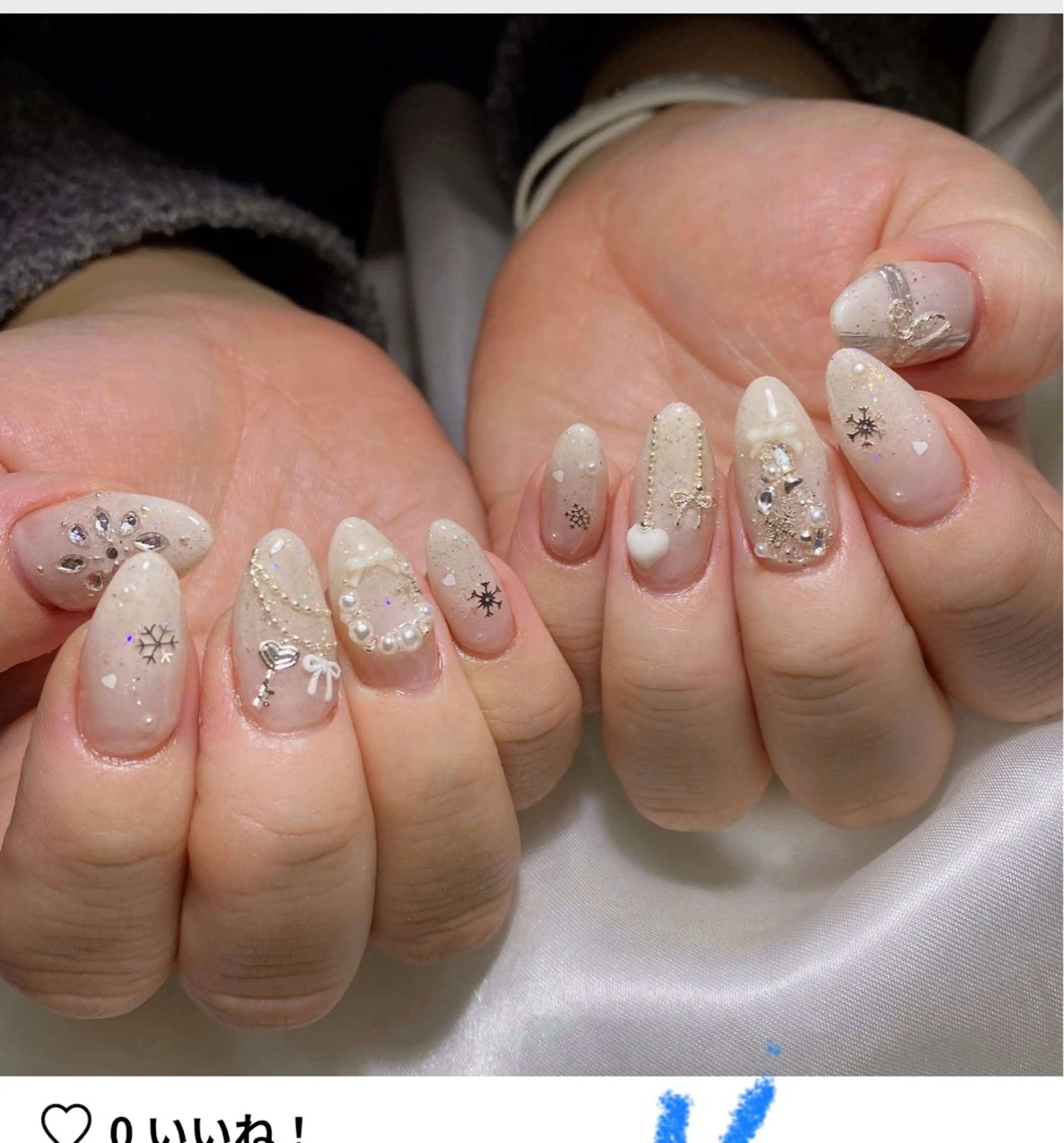 ネイル Nikoネイルサロン中野店所属・merci リカのネイルデザイン