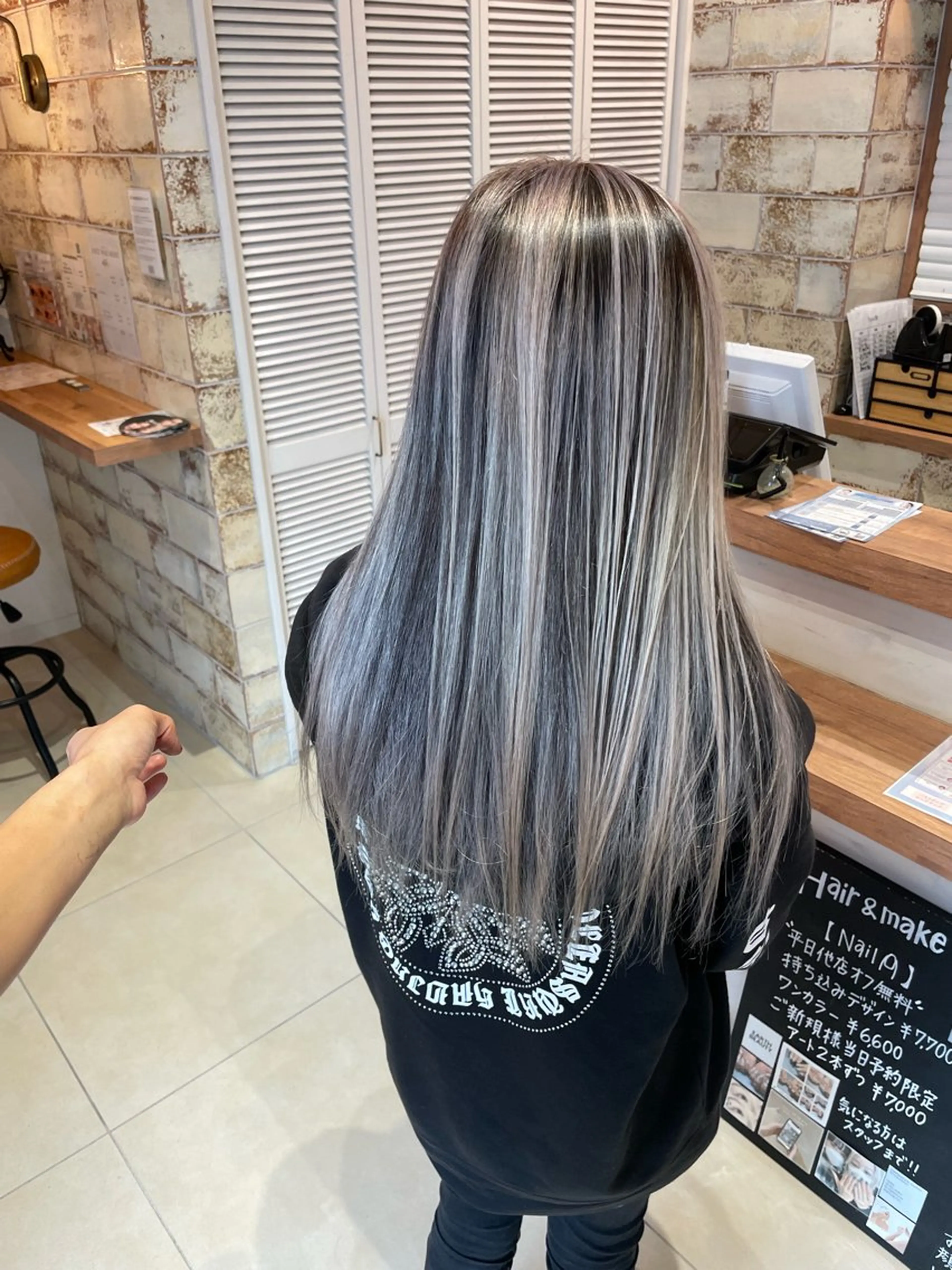 【筋感重視】バレイヤージュ＋プレトリートメント🍃の写真