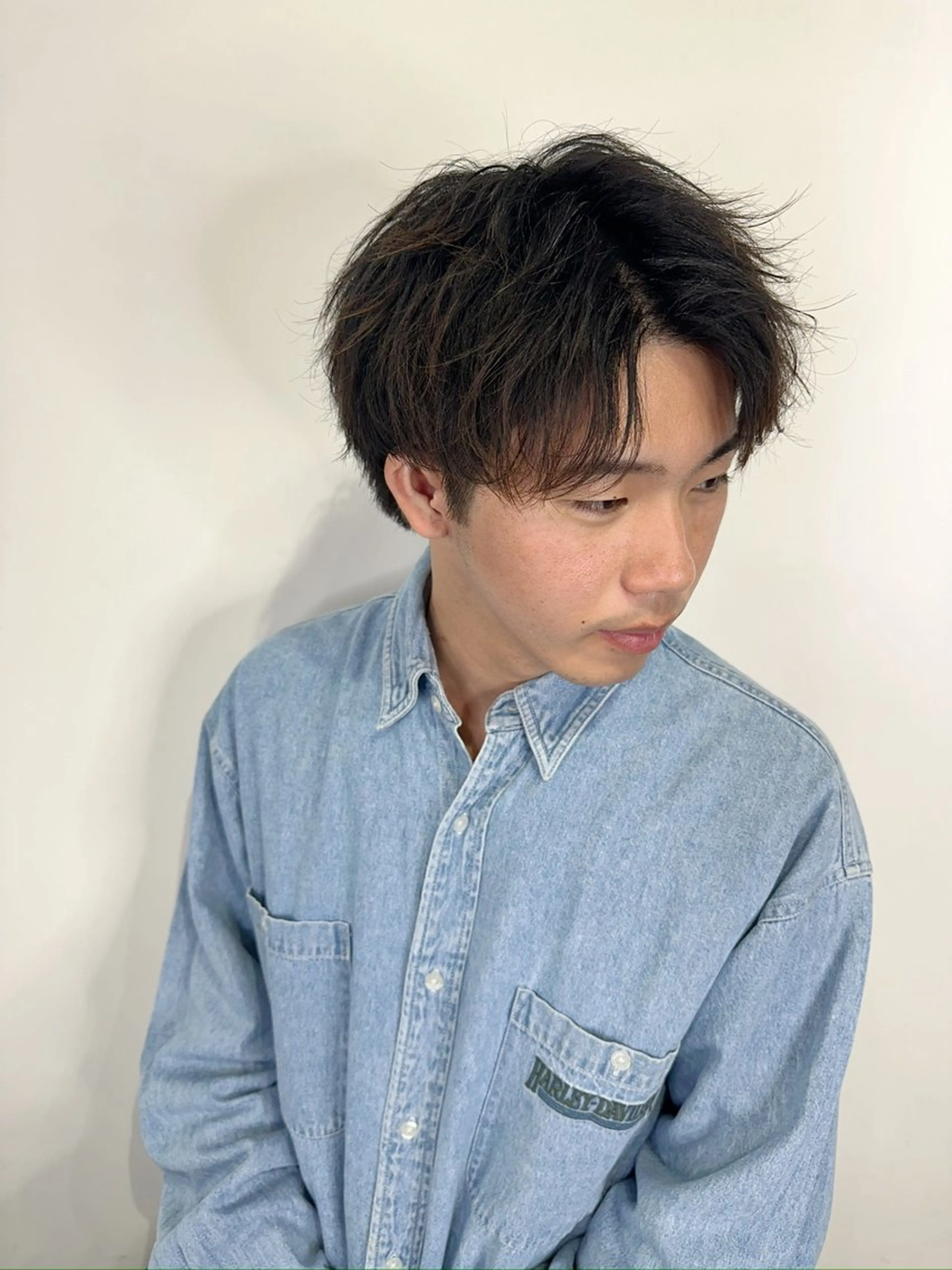 カット＋ナチュラルパーマの写真