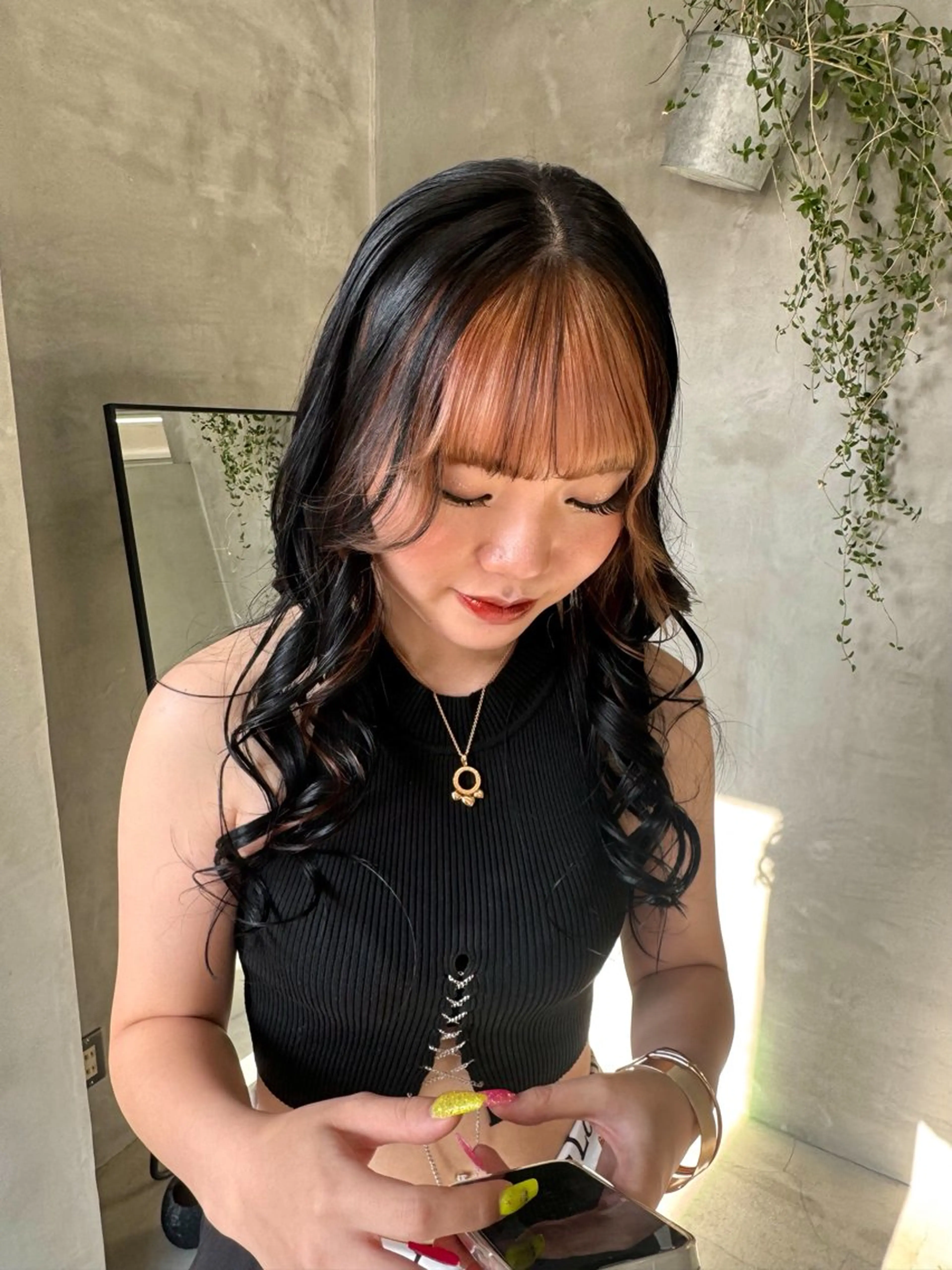 ロング 顔周りカット tetohair / ANNAのヘアスタイル