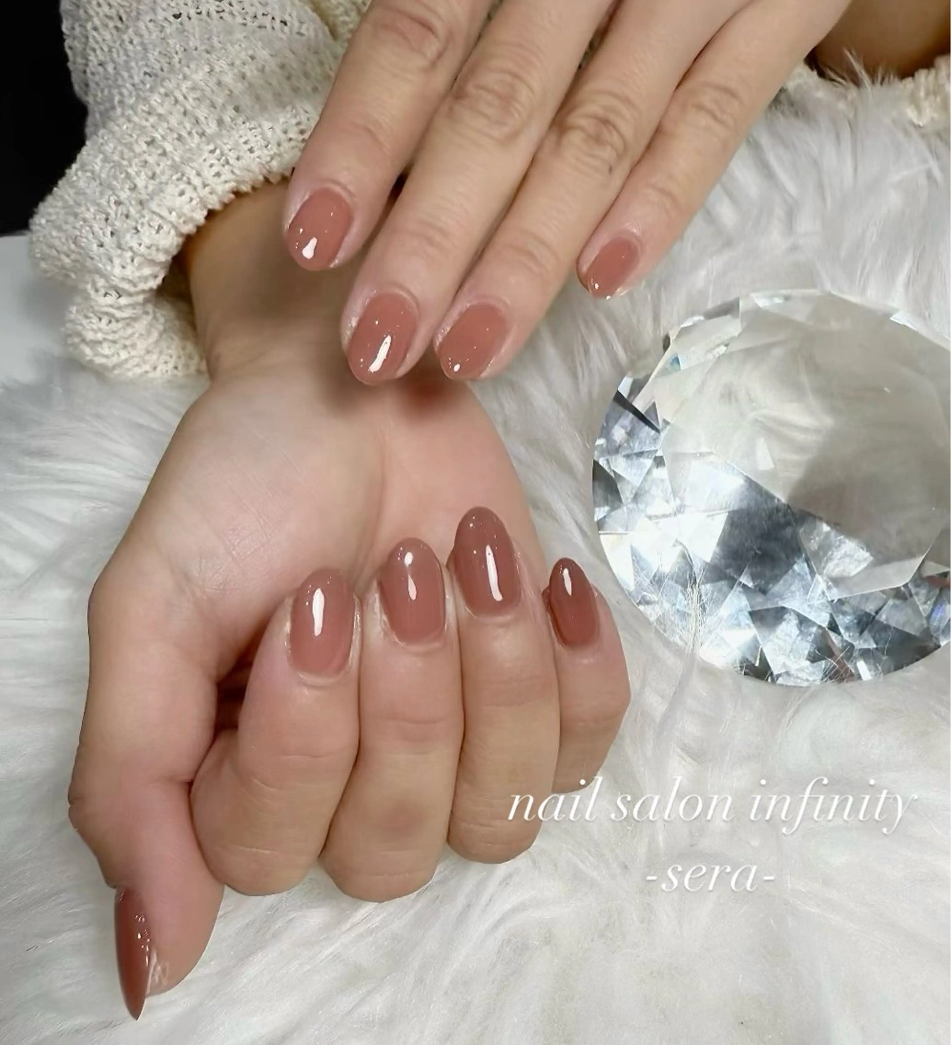 ネイル ハンドネイル nail×eyebrow salon infinity所属・infinity seraのネイルデザイン