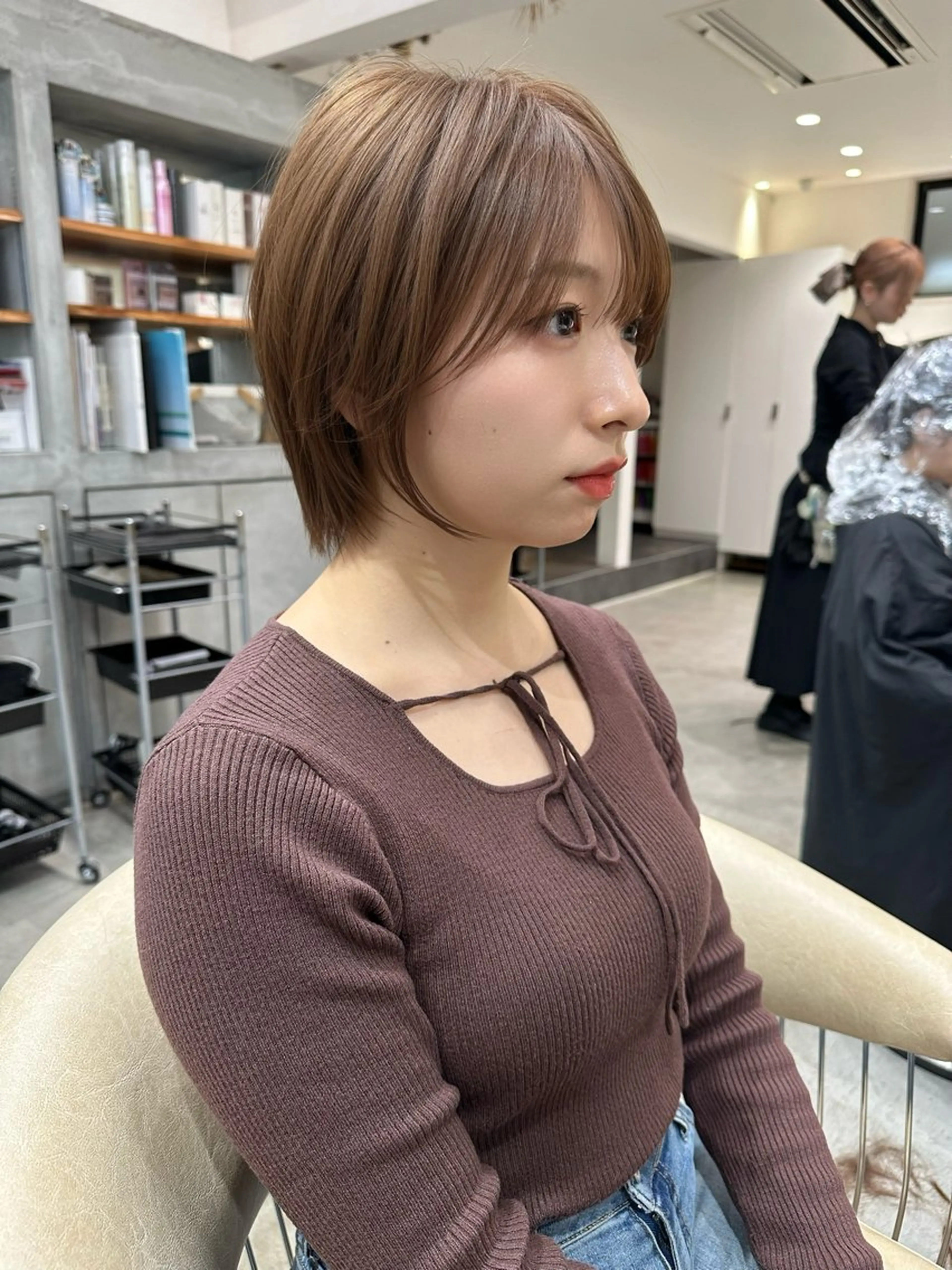 ショート カット ヘアカラー トリートメント 【店長】Lond山本 大輔のヘアスタイル