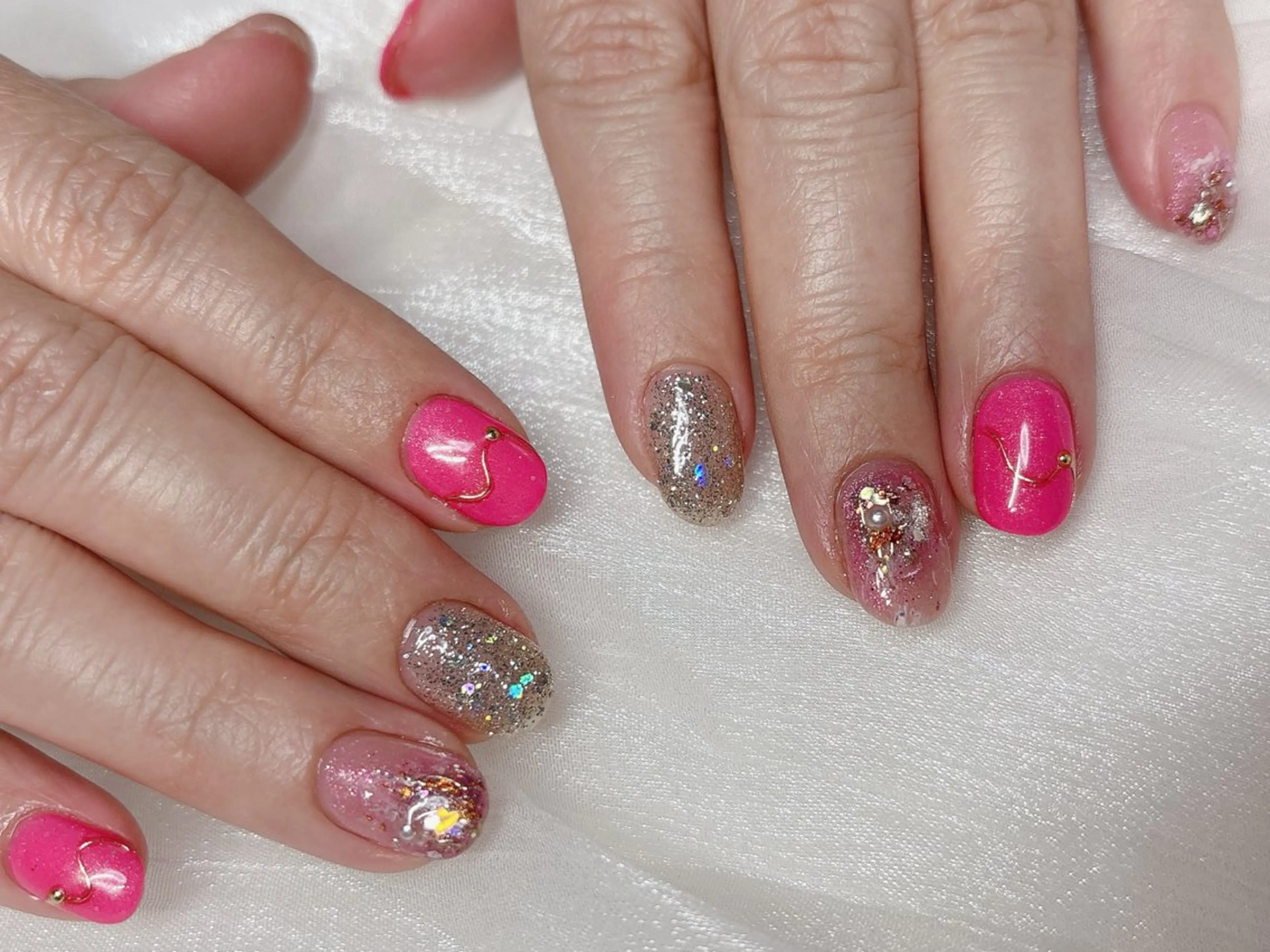 ネイル ハンドネイル Nail •Head スパFortunaのネイルデザイン