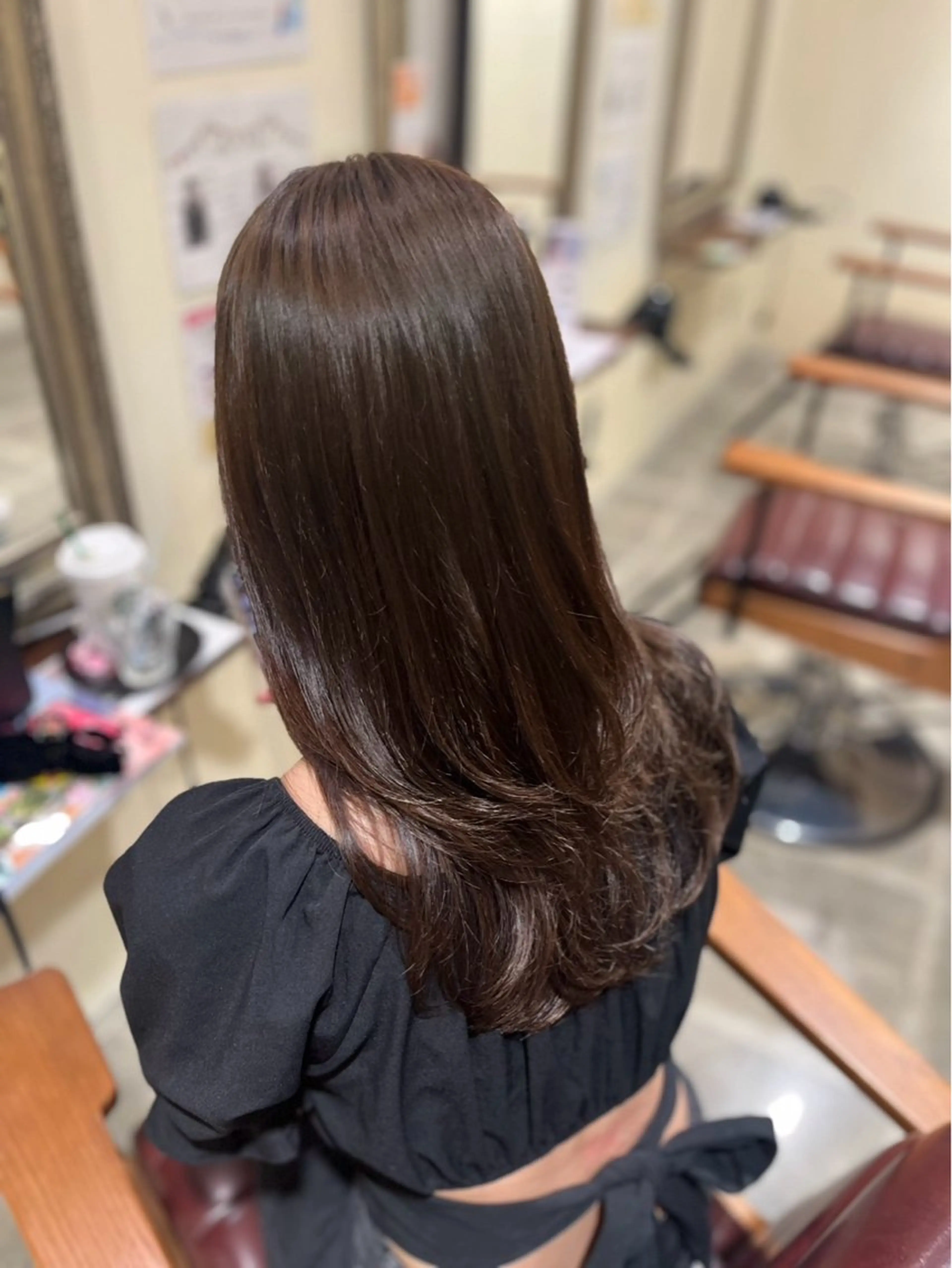 カラー Spin hair 桂店所属・山下 愛加のヘアスタイル