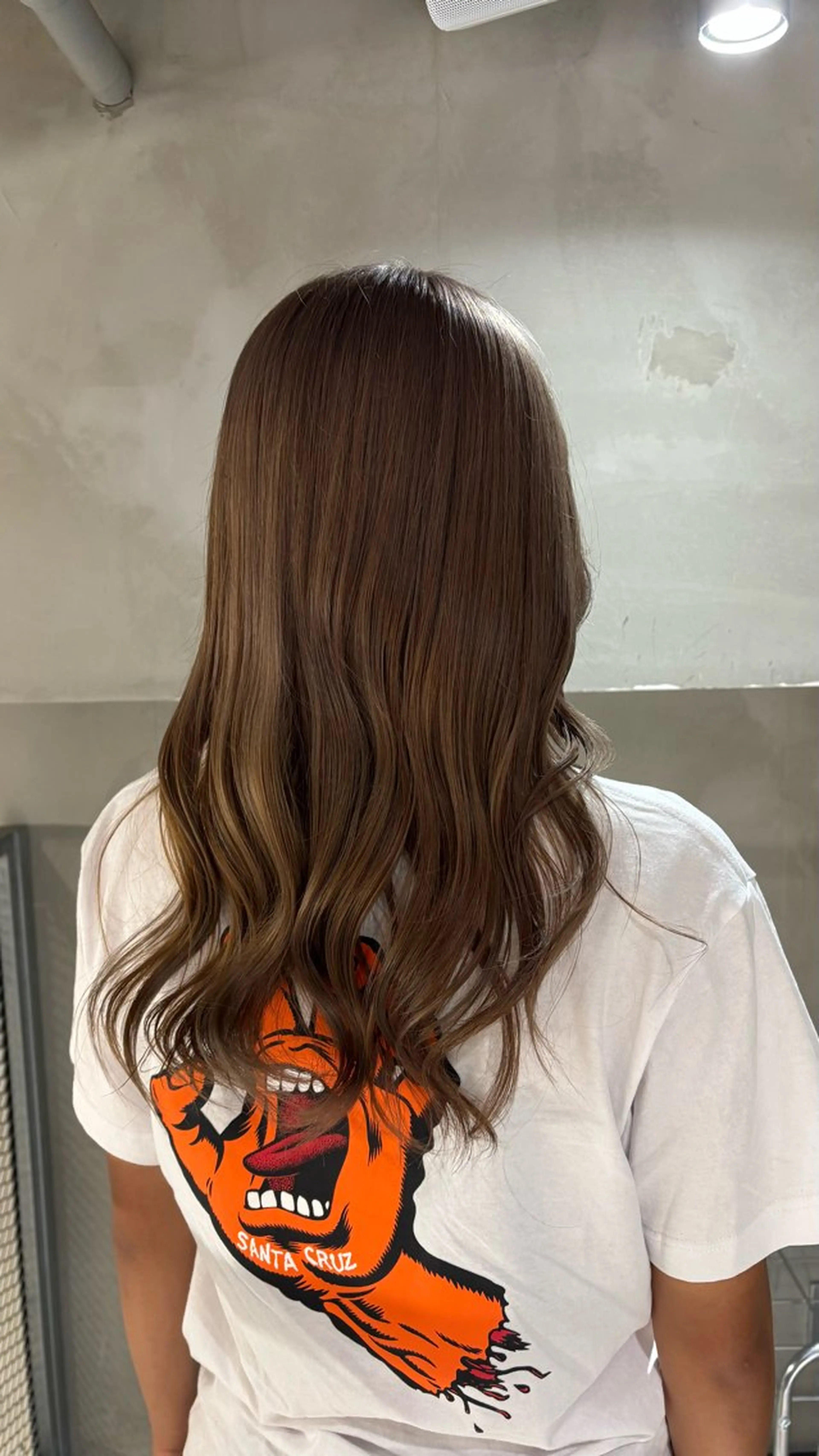 ミディアム ヘアカラー 透明感モテ髪🩷 ヒナノのヘアスタイル