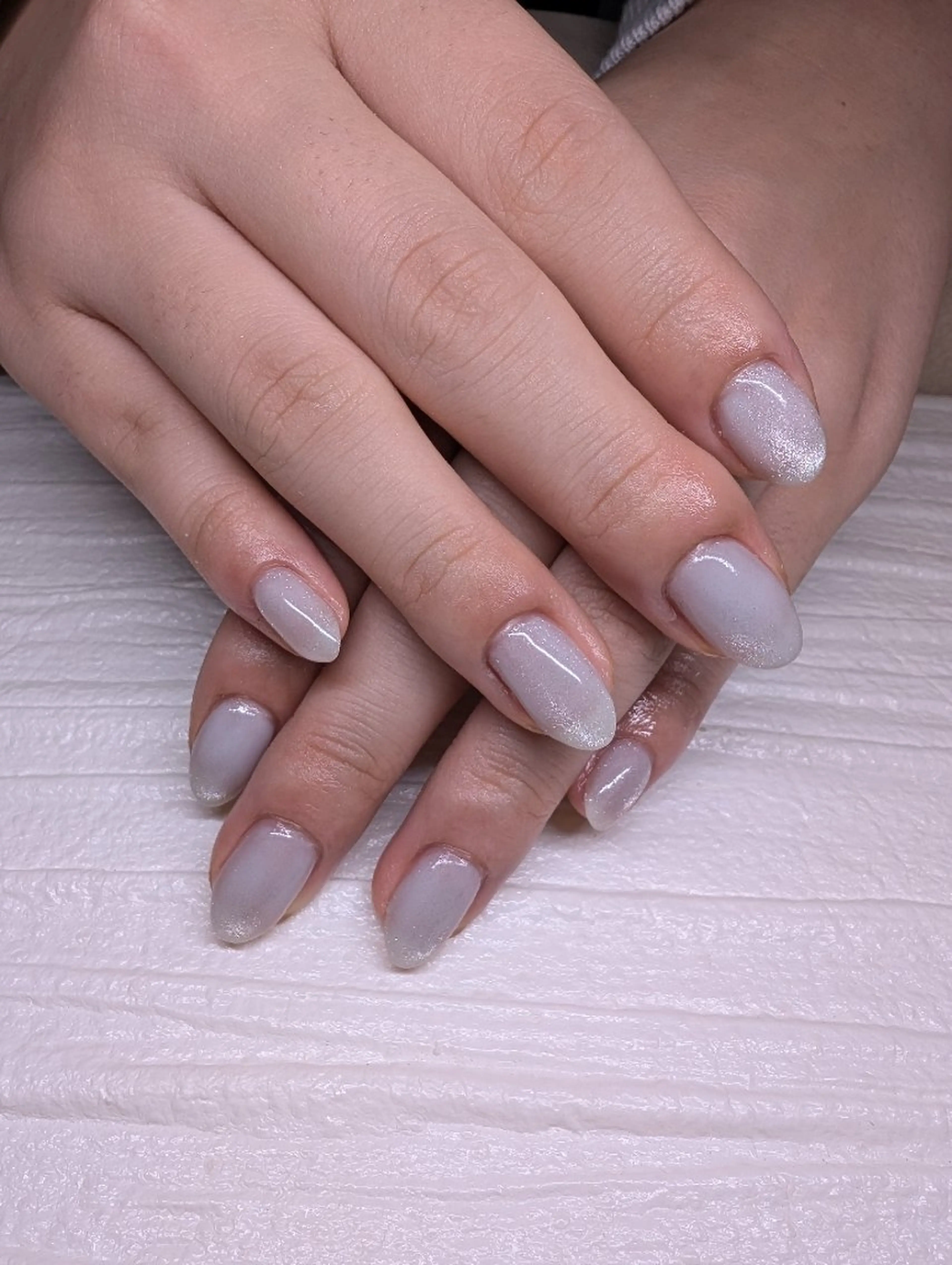 ネイル マグネットネイル マグネットワンカラー ワンカラーネイル eclat BEAUTY NAIL SALON　枚方市駅前店所属・松本 ひとみのネイルデザイン