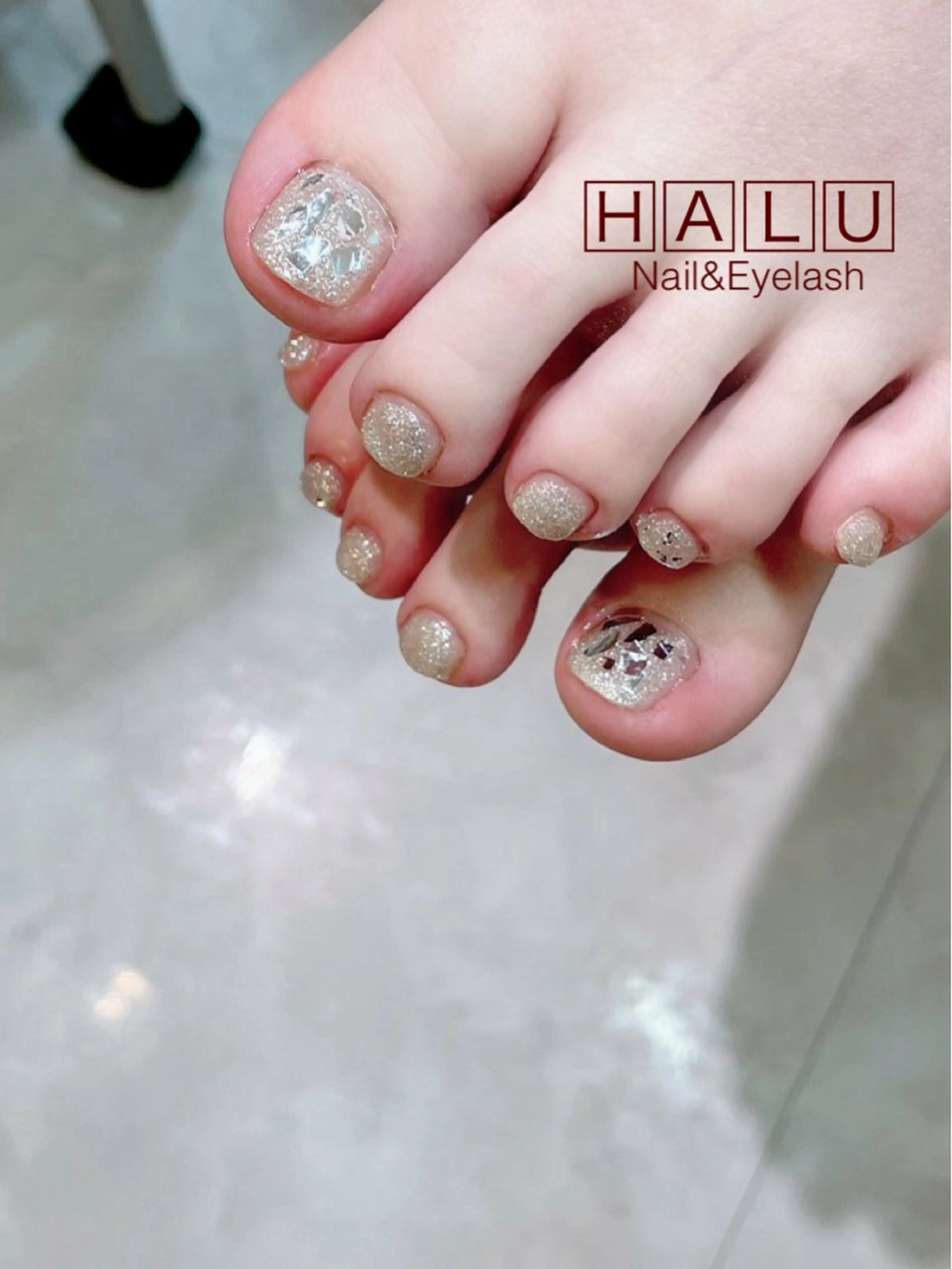 ネイル キラキラネイル HALU ハルのネイルデザイン