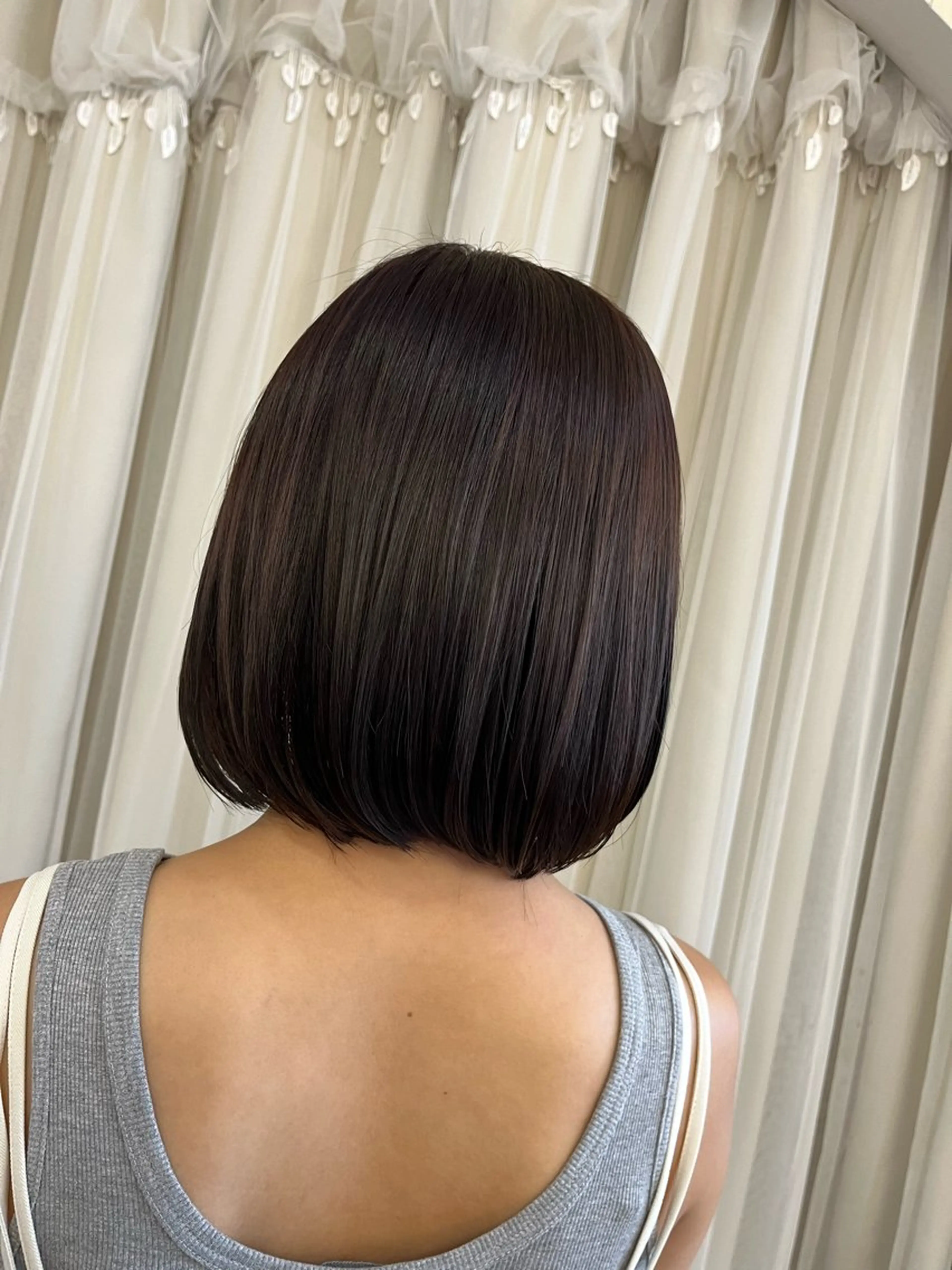 ショート カラー ピンクカラー ヘアグラチア所属・金城 麗華のヘアスタイル