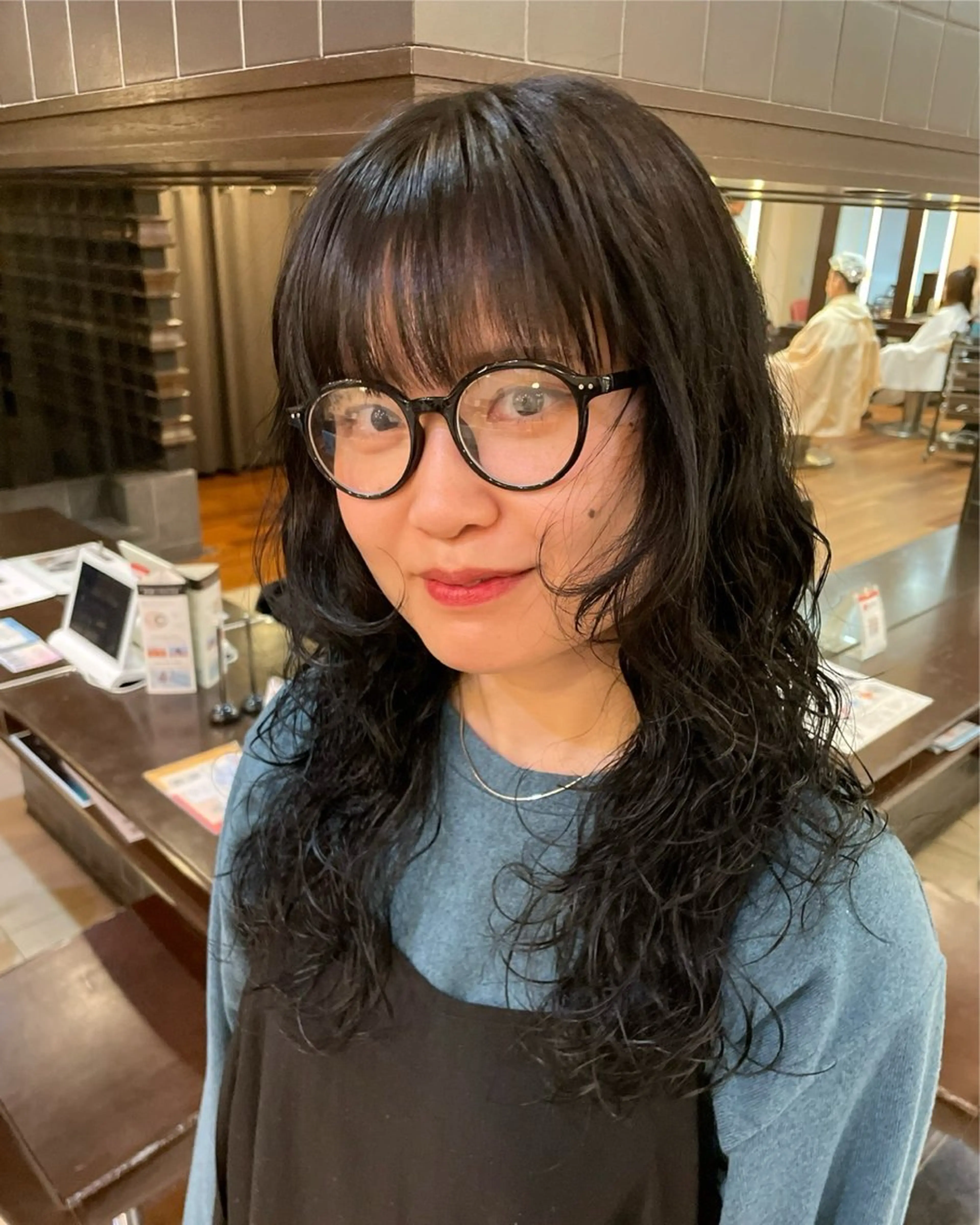 パーマ Noisyle心斎橋店所属・シミズ リキのヘアスタイル