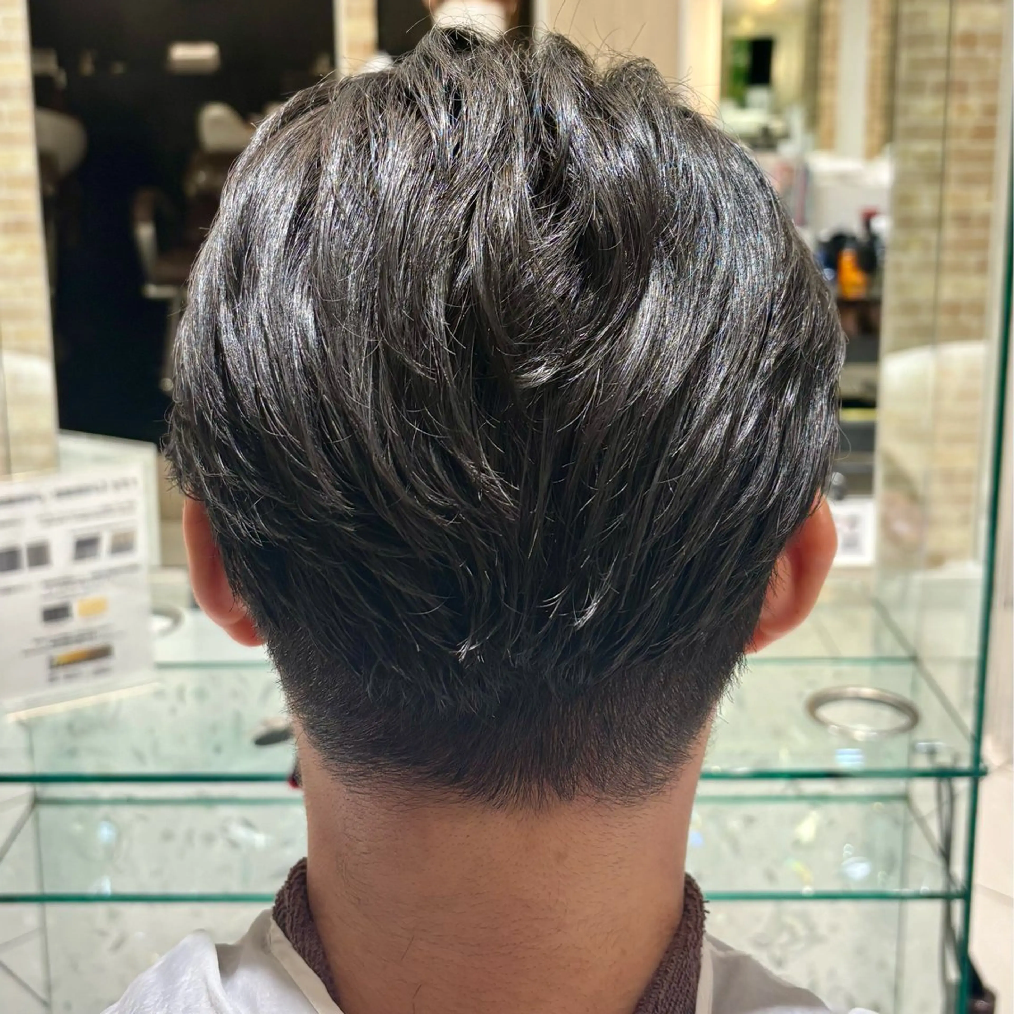 〈メンズ限定〉カット➕ヘッドスパ➕トリートメント🚹#メンズ#ショート#ショートカット#ボブ#似合わせカット#髪質#眉の写真