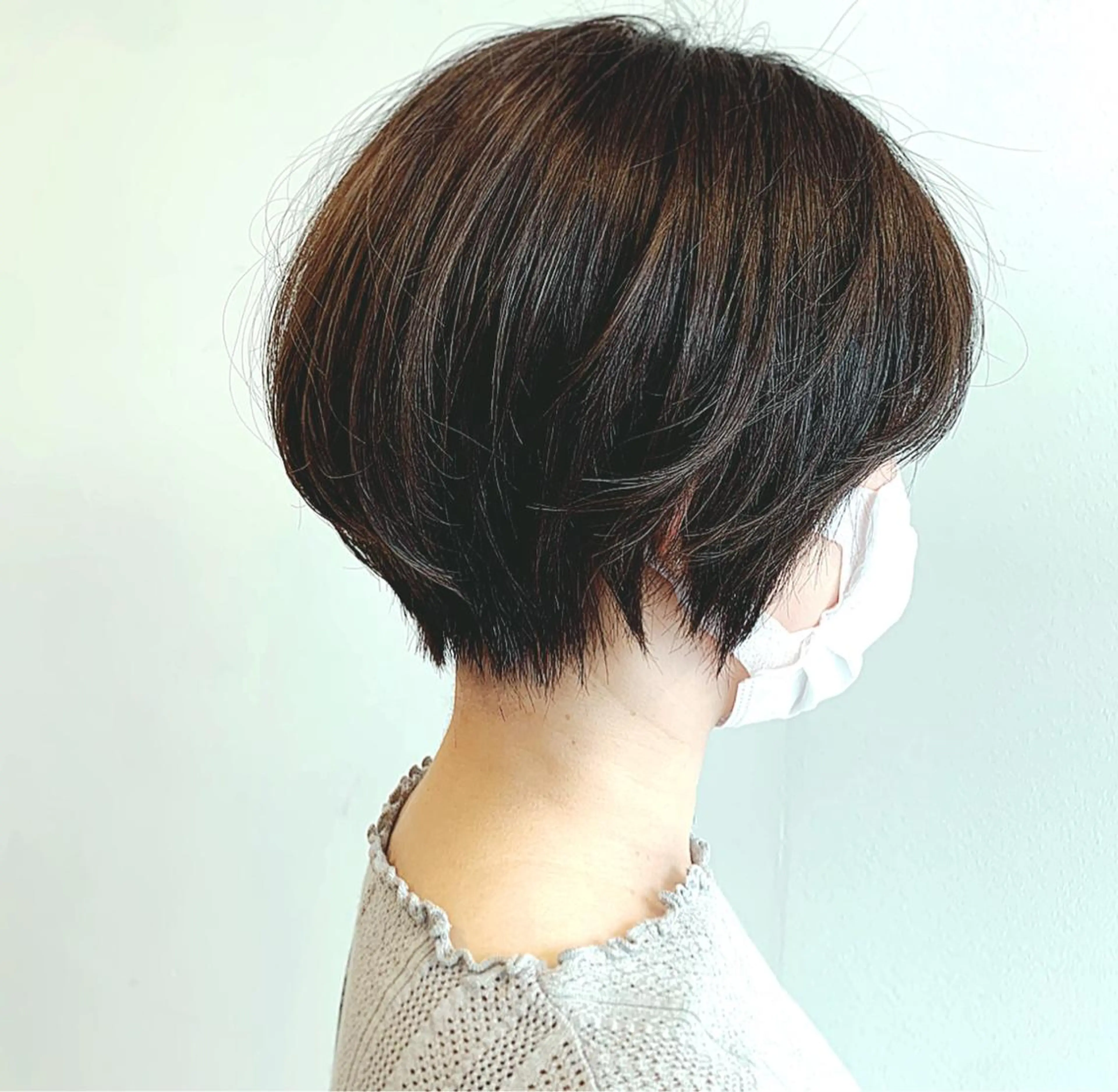 ショート カラー 似合わせスタイル 岡田勇哉のヘアスタイル