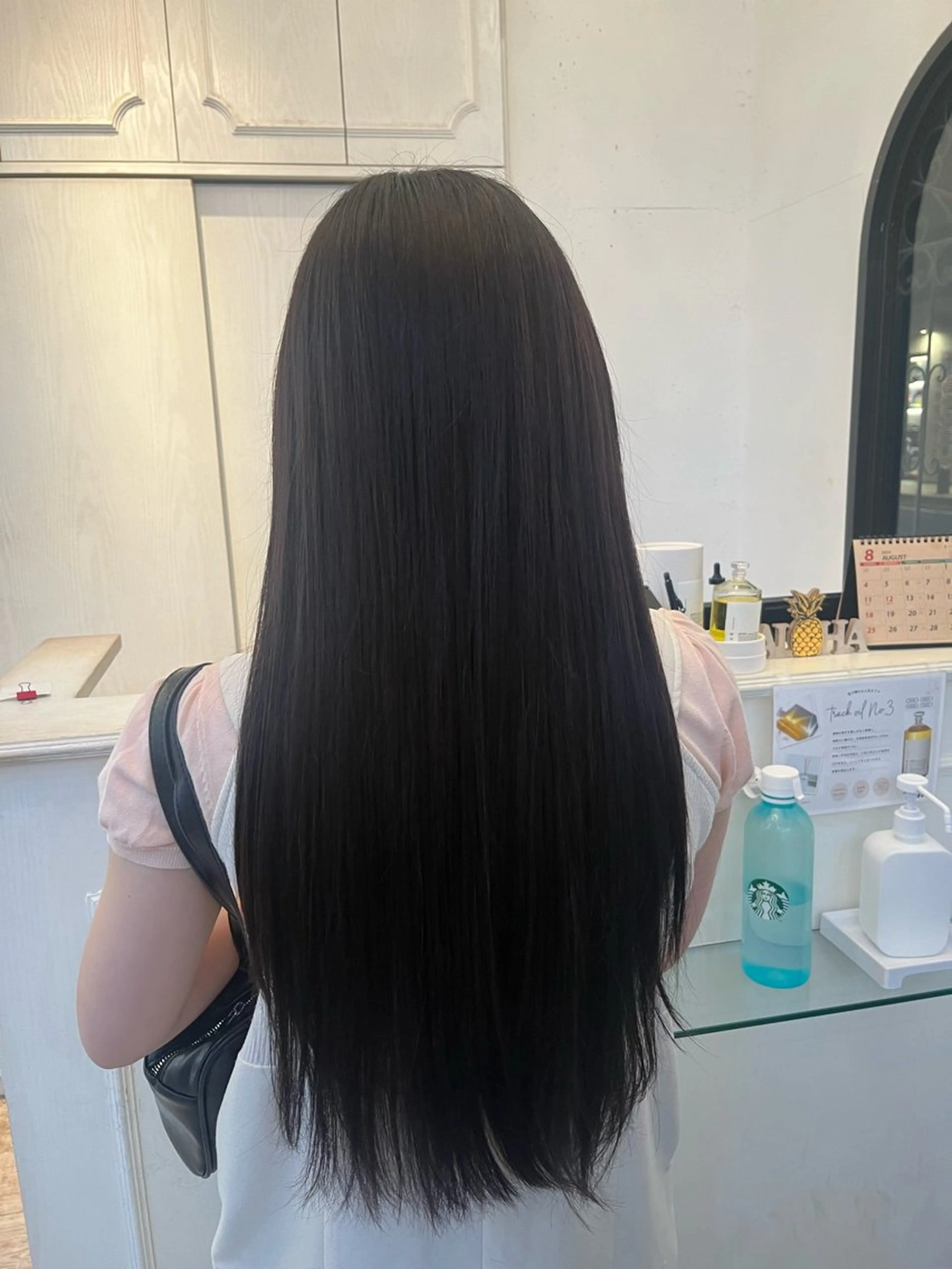 ロング 縮毛矯正 アロハ　自由が丘所属・メンズカット 募集中✨まゆのヘアスタイル