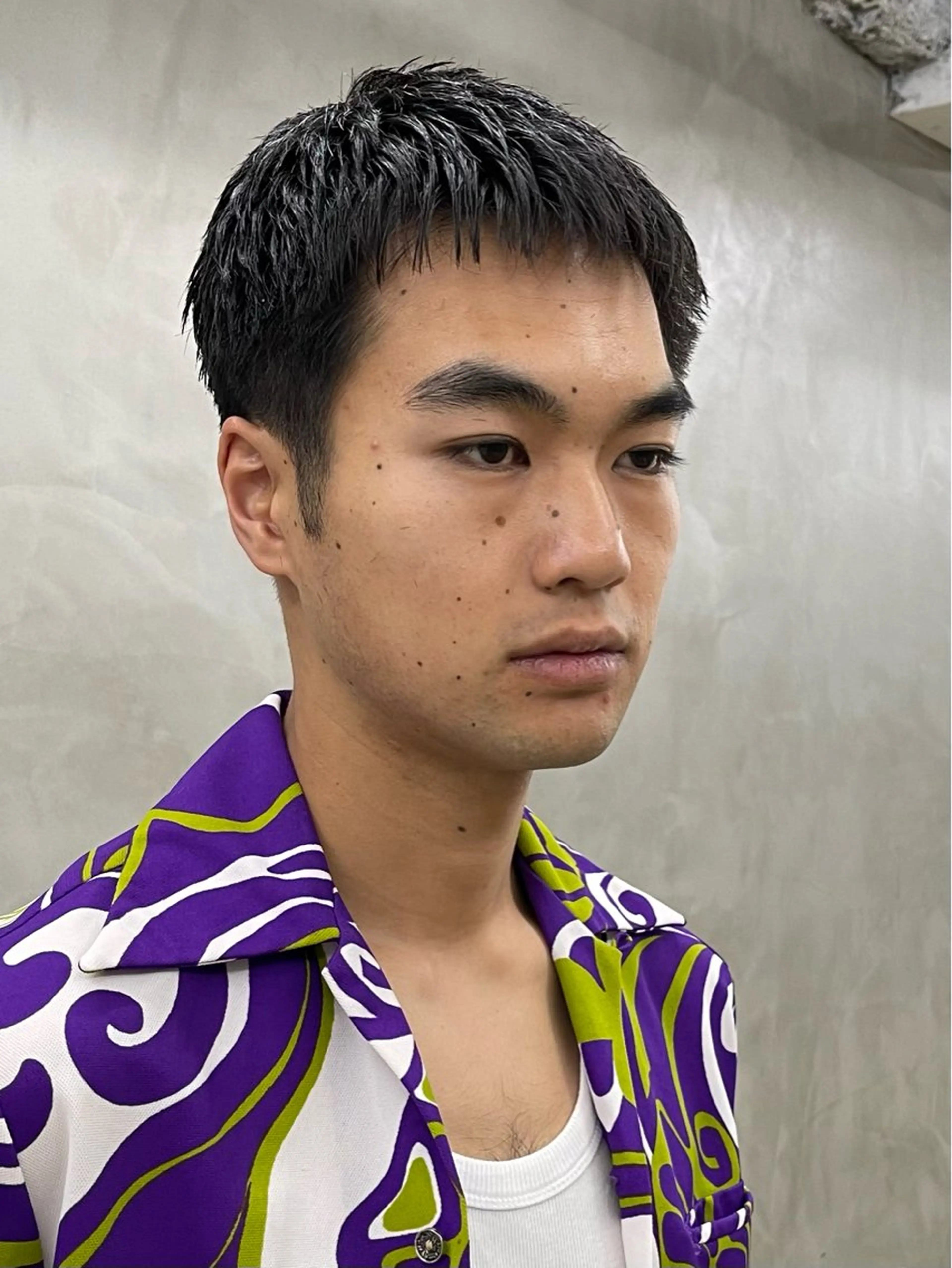 メンズ カット メンズカット パーマ[佐橋]のヘアスタイル