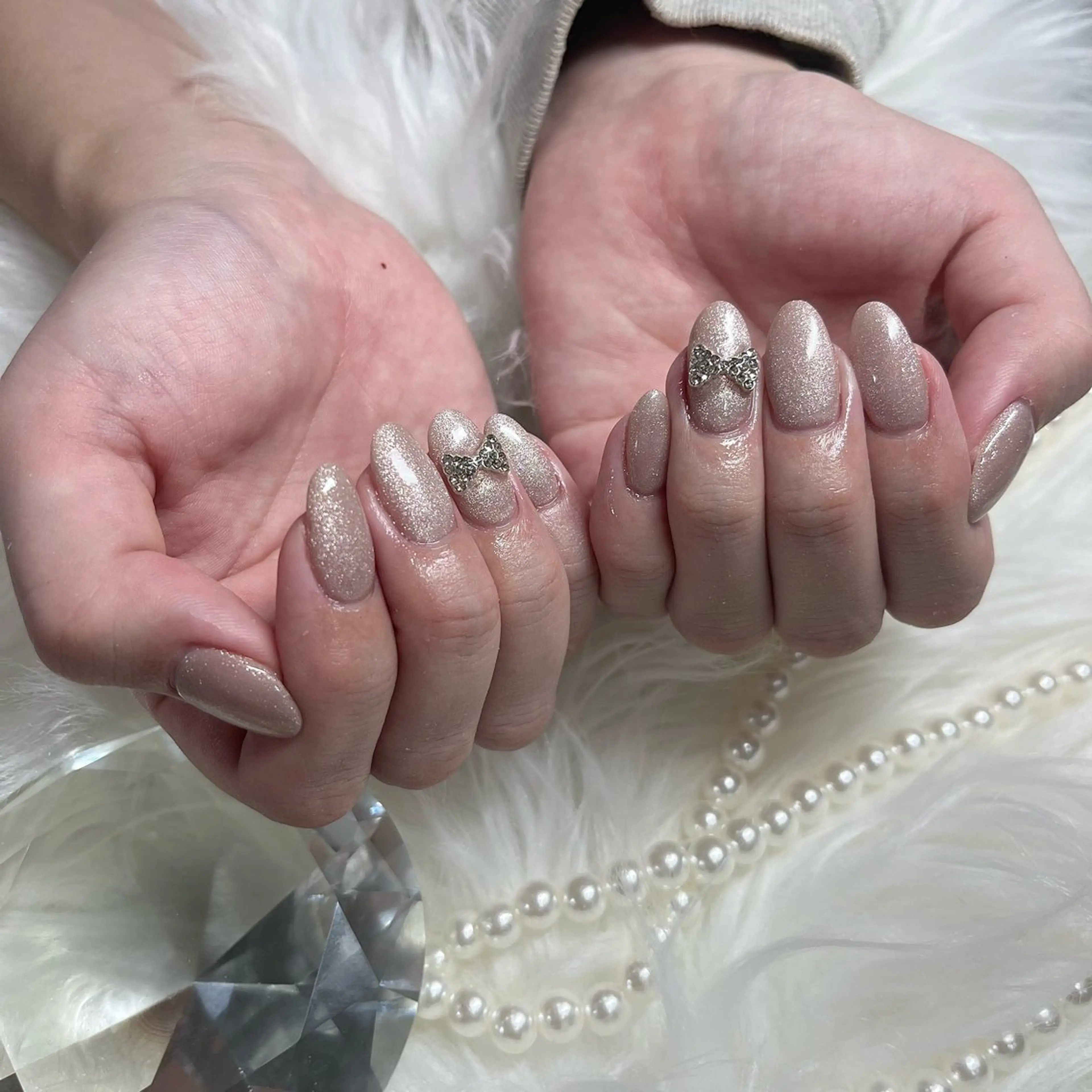 ネイル マグネットネイル ハンドネイル Babel新町店 _mao🩵のネイルデザイン