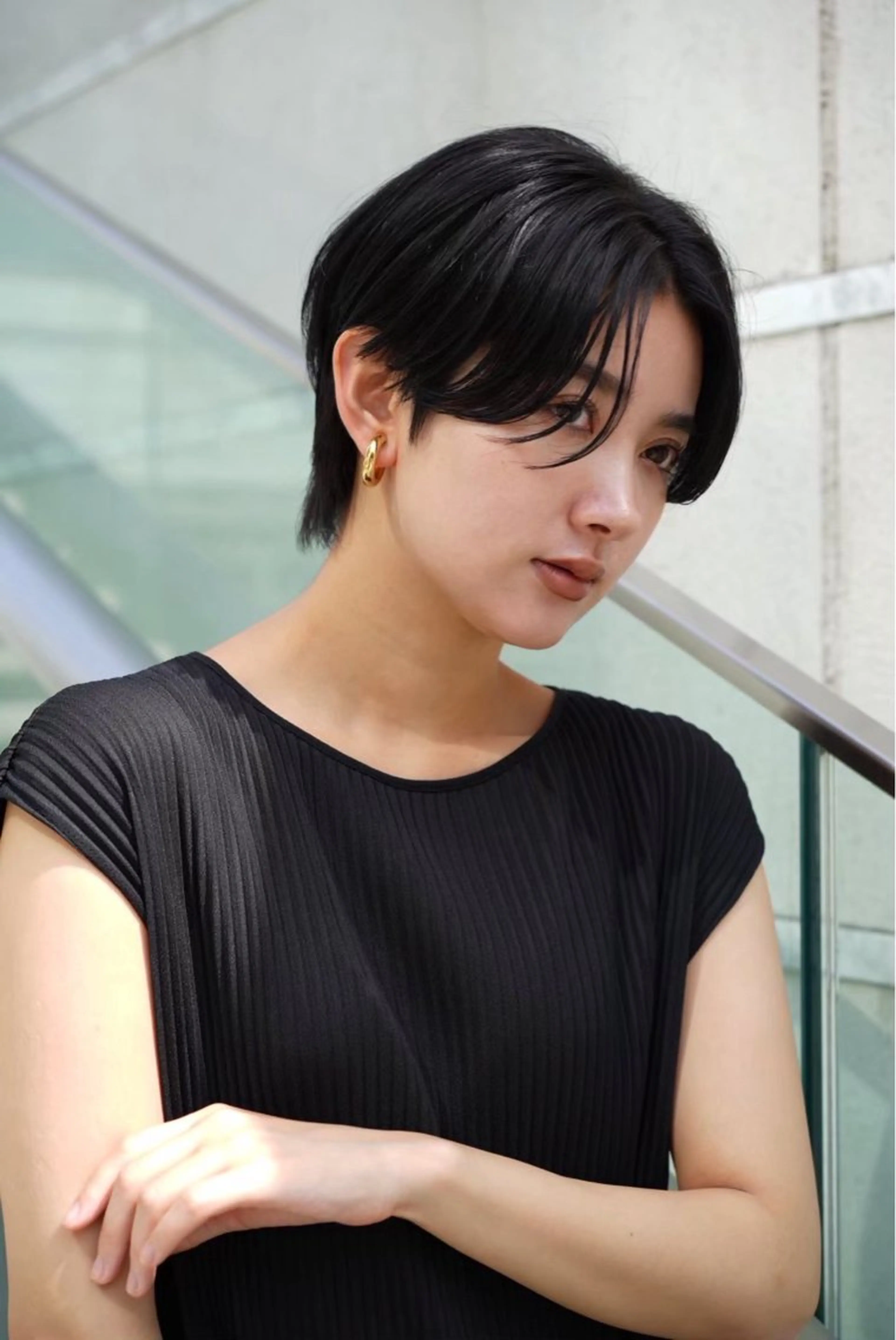 ショート 伊藤 陸/soigneのヘアスタイル