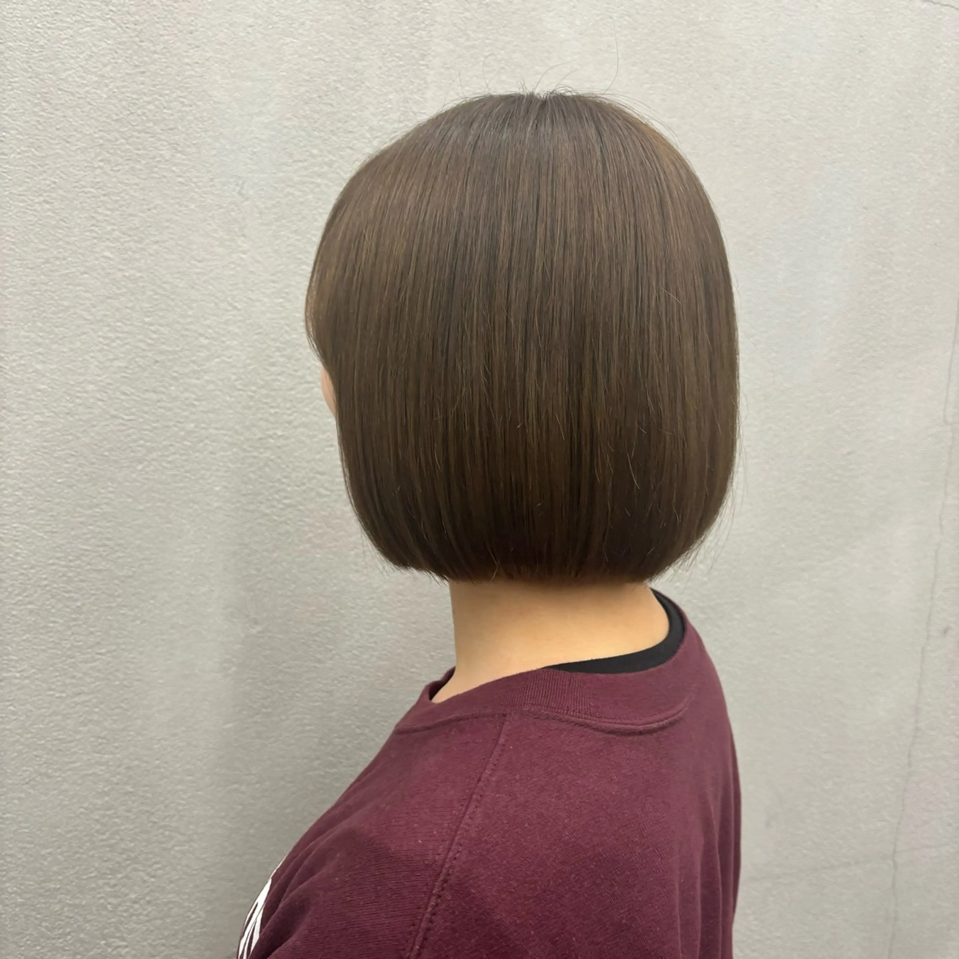 ショート ボブ カット ゆりか /透明感カラーのヘアスタイル