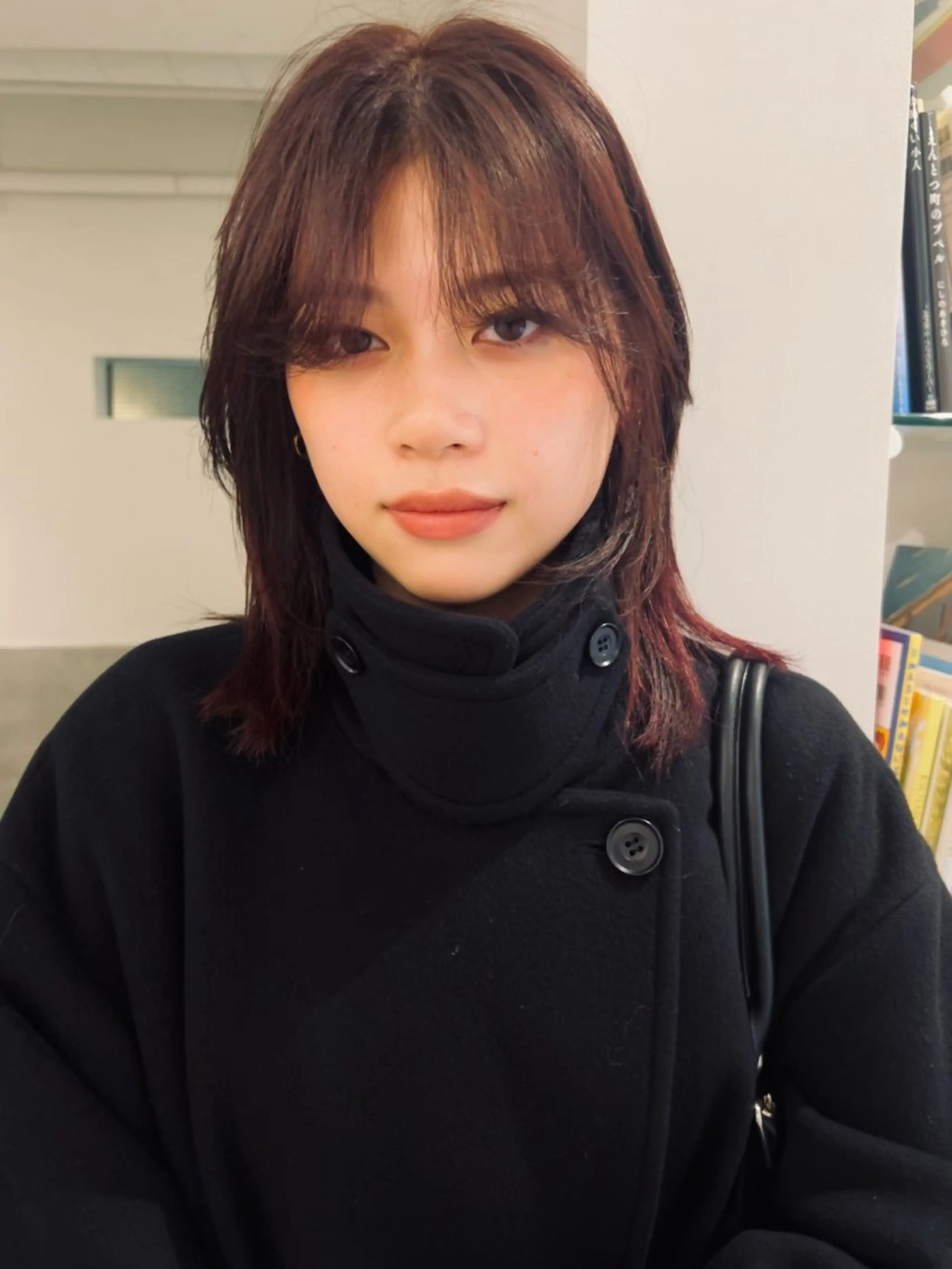 ミディアム カラー ヘアカラー KOCHAB本山所属・三谷 はるなのヘアスタイル