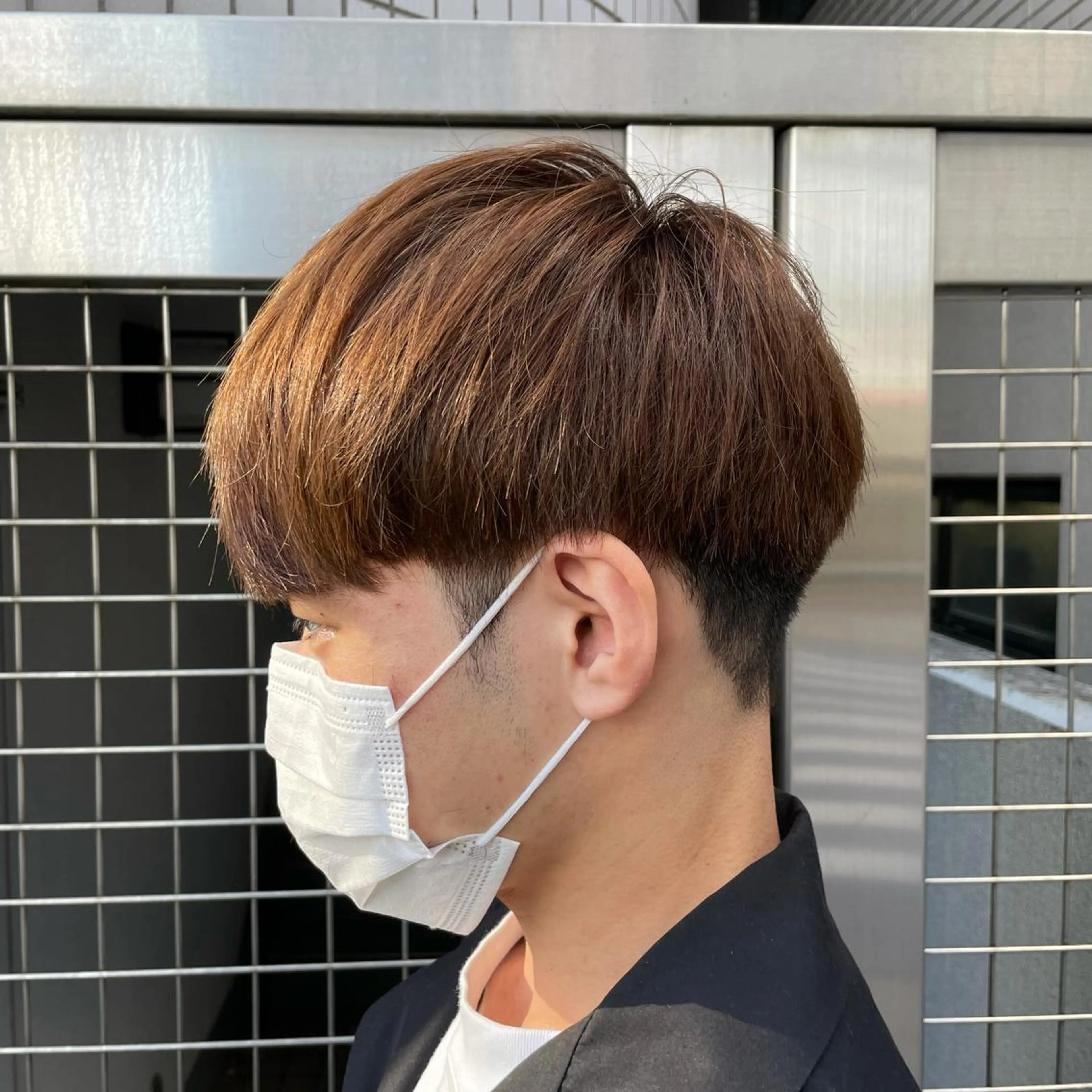 ショート カラー メンズ カット ヘアカラー ヘアセット 【メンズ縮毛矯正】 田中秀斗のヘアスタイル