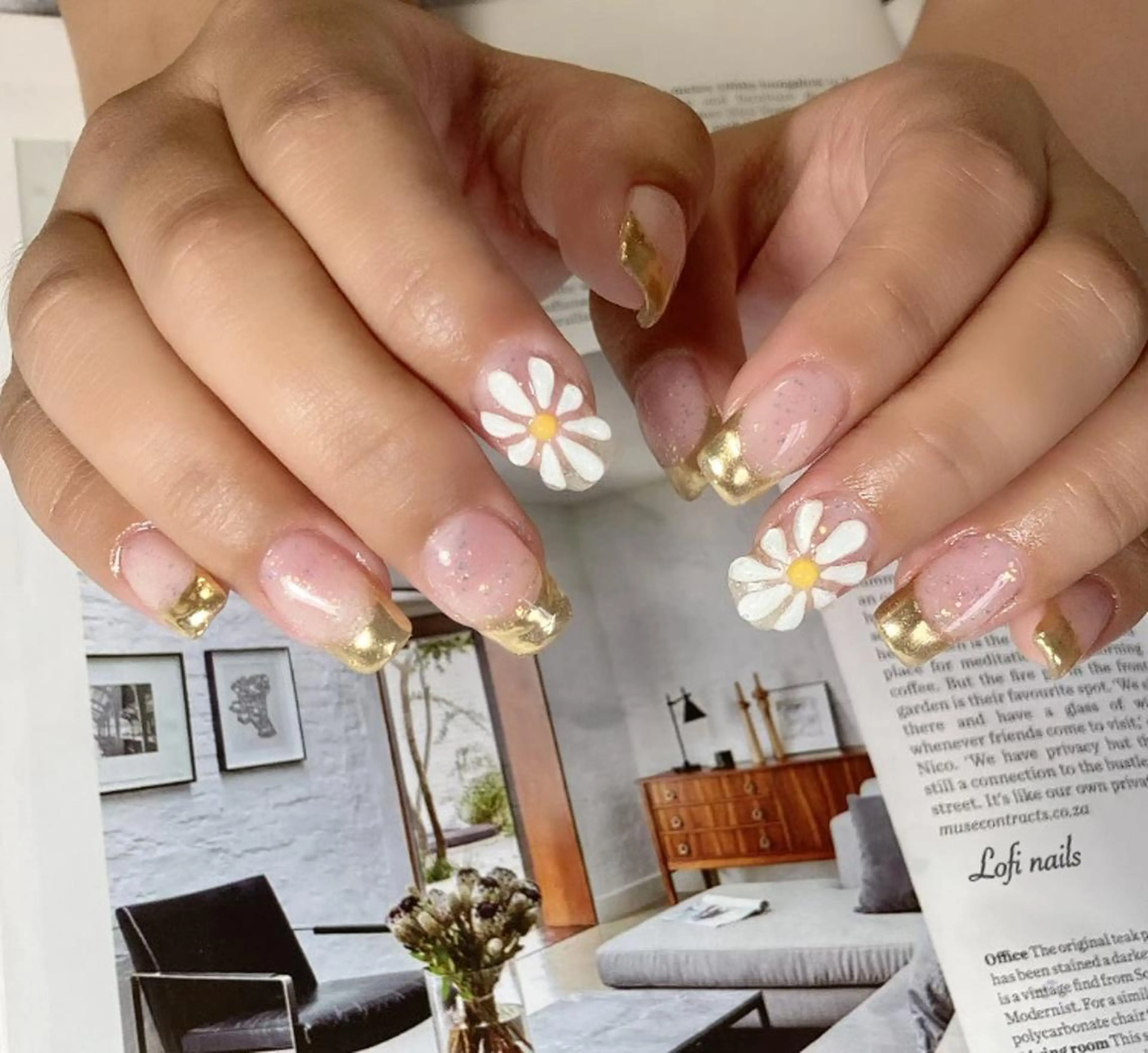 セミロング ネイル Lofi nails ゆきこのネイルデザイン