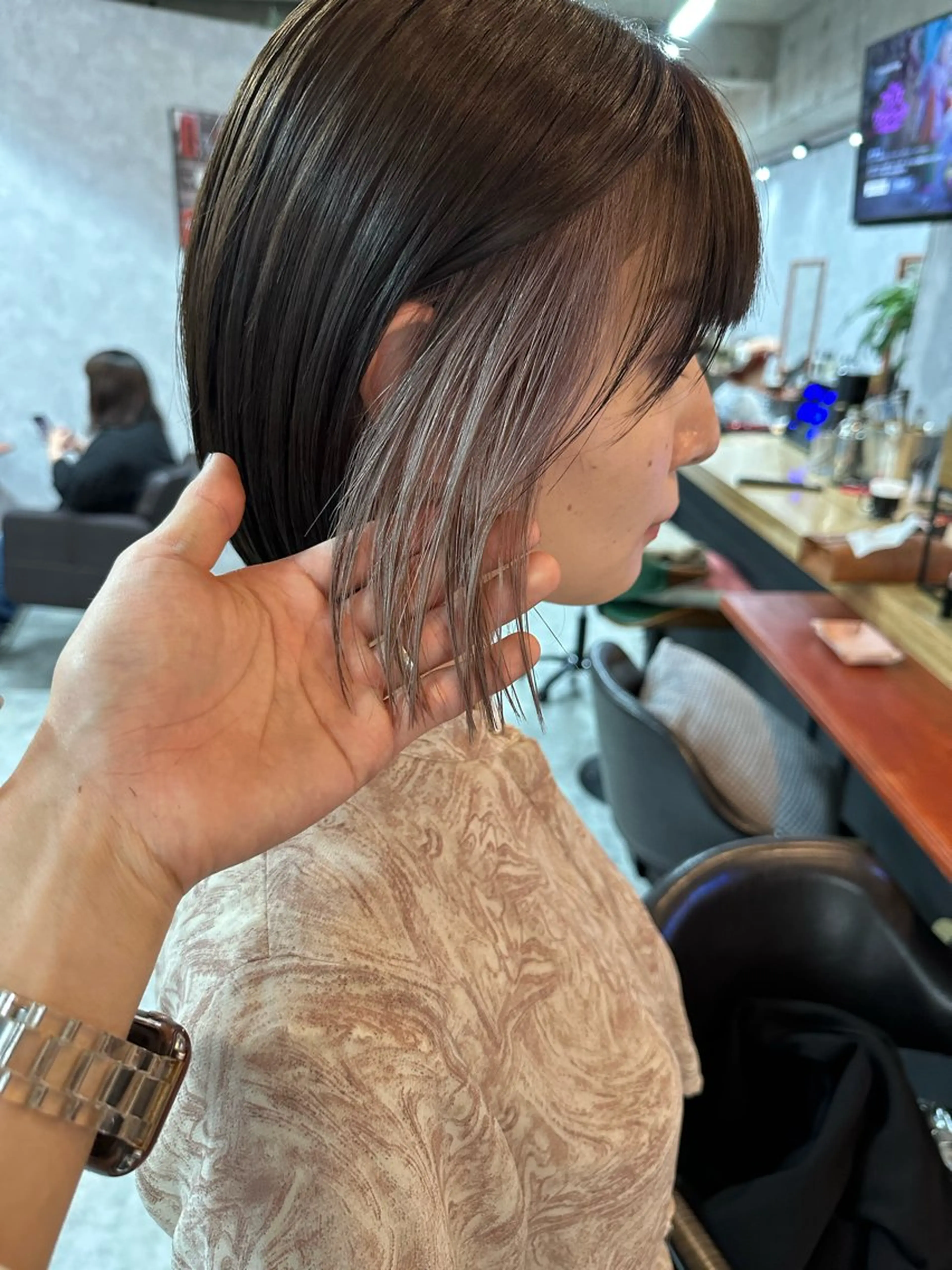 ショート 切りっぱなしボブ ショートボブ ハンサムショート 丸みショート ボブ C’LD hair  produce /シールドヘア所属・モテ髪/ボブ/ショー ト/アダチフウトのヘアスタイル