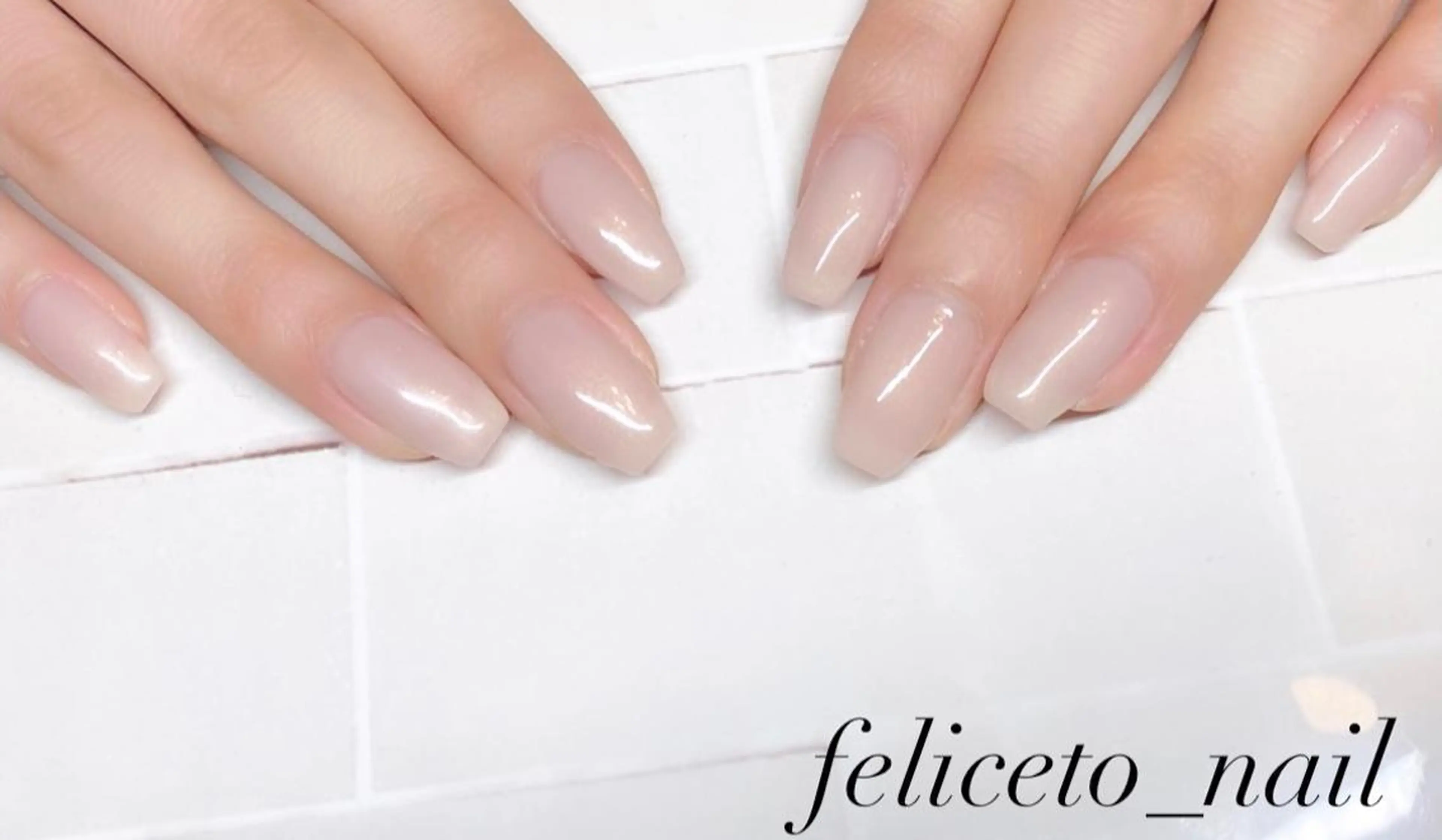 ネイル ホワイト feliceto_nail所属・Honokaホノカ nailのエステ・リラクイメージ